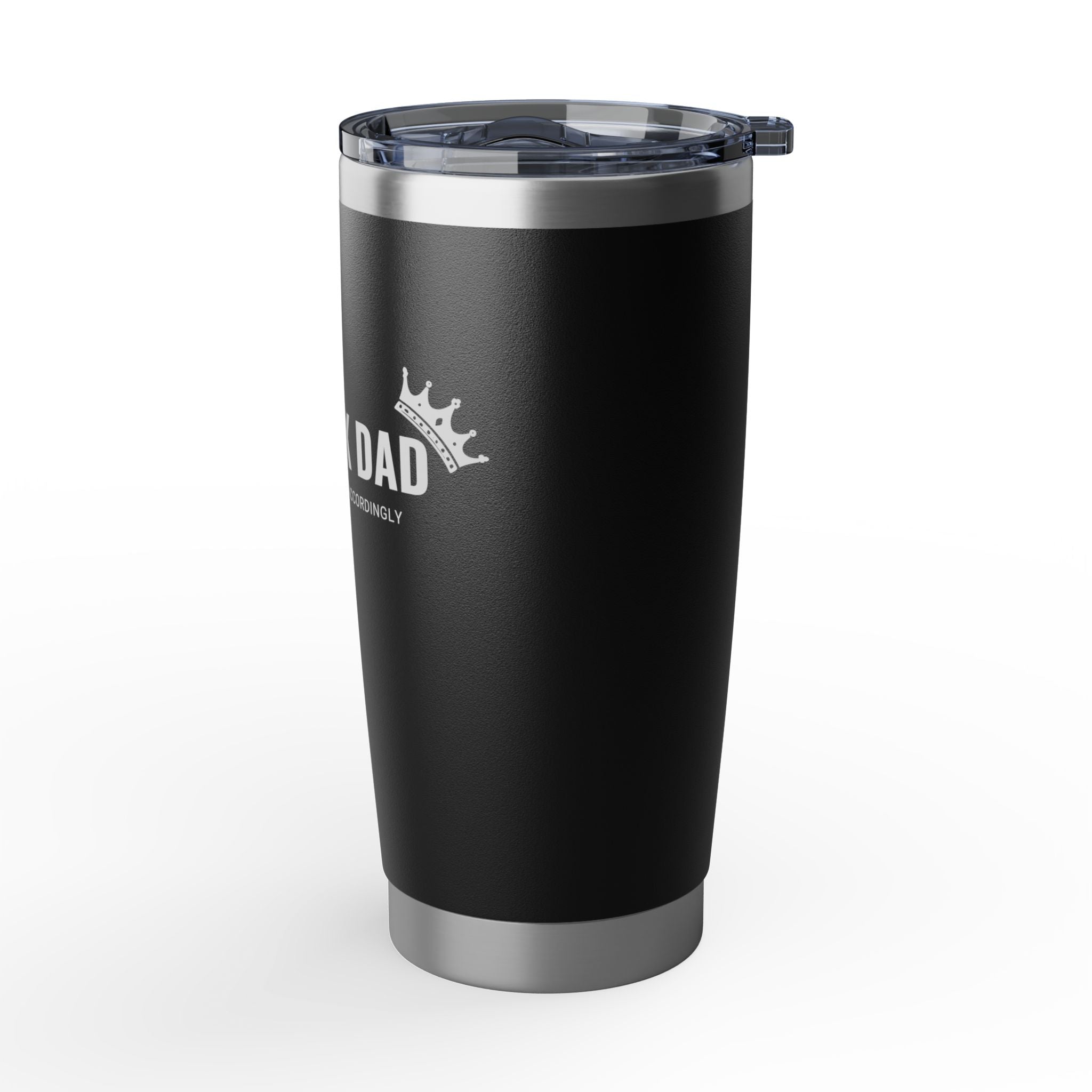 Black Dad, Proceed Accordingly - 20 oz Tumbler