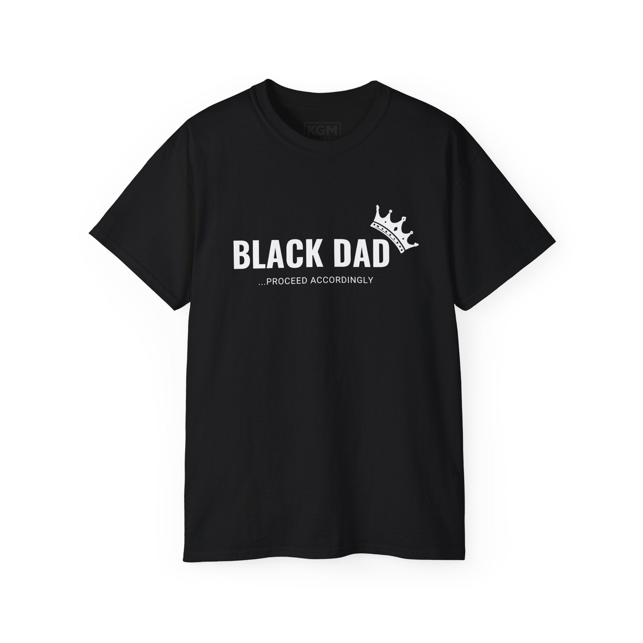 Black Dad Mens T Shirt