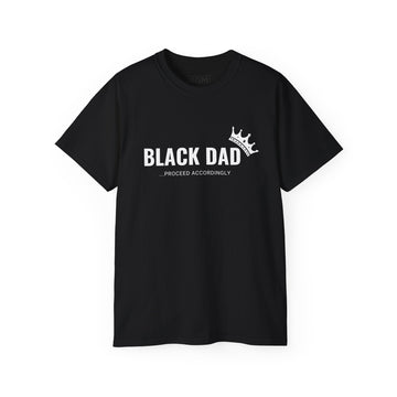 Black Dad Mens T Shirt