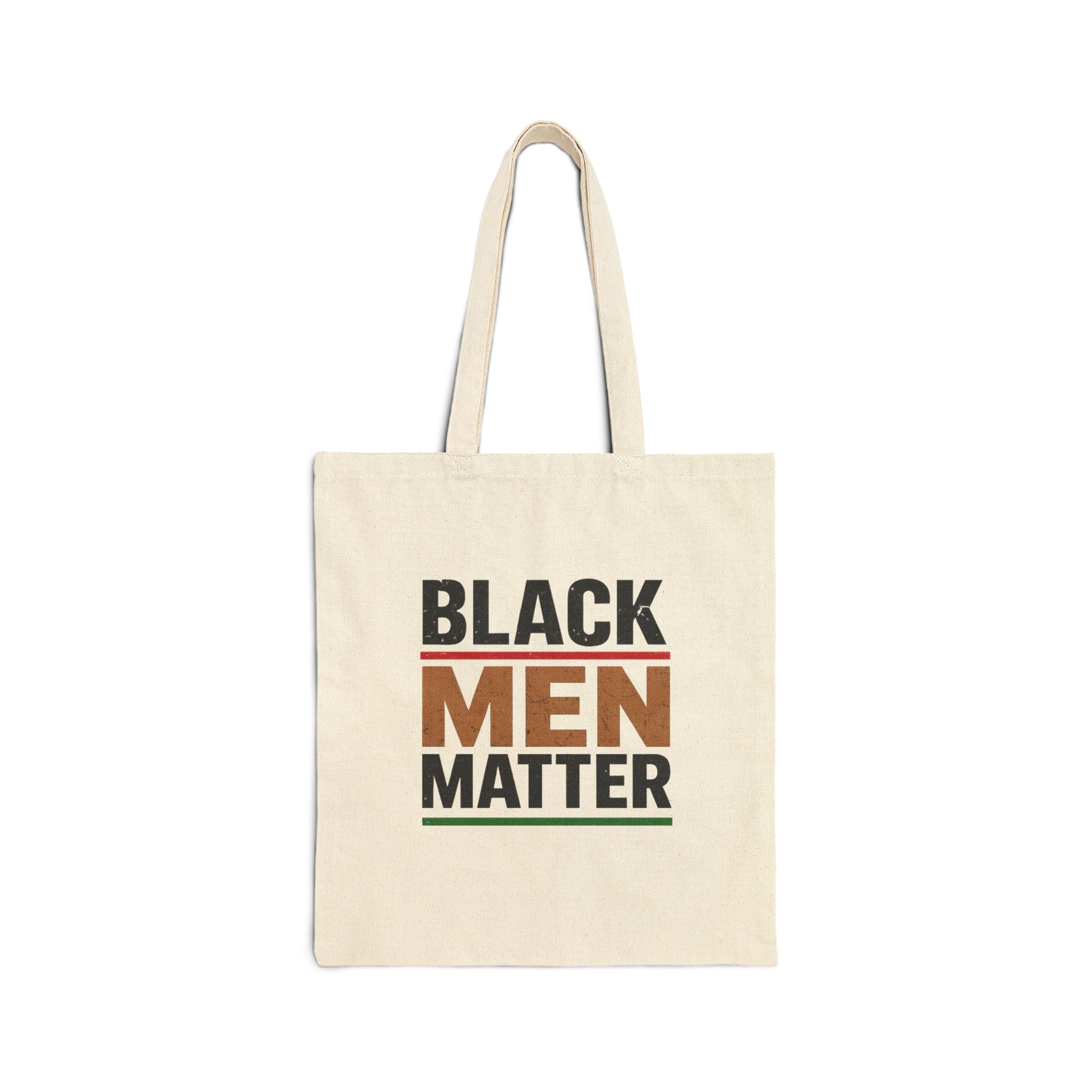 Black Men Matter Canvas Tote