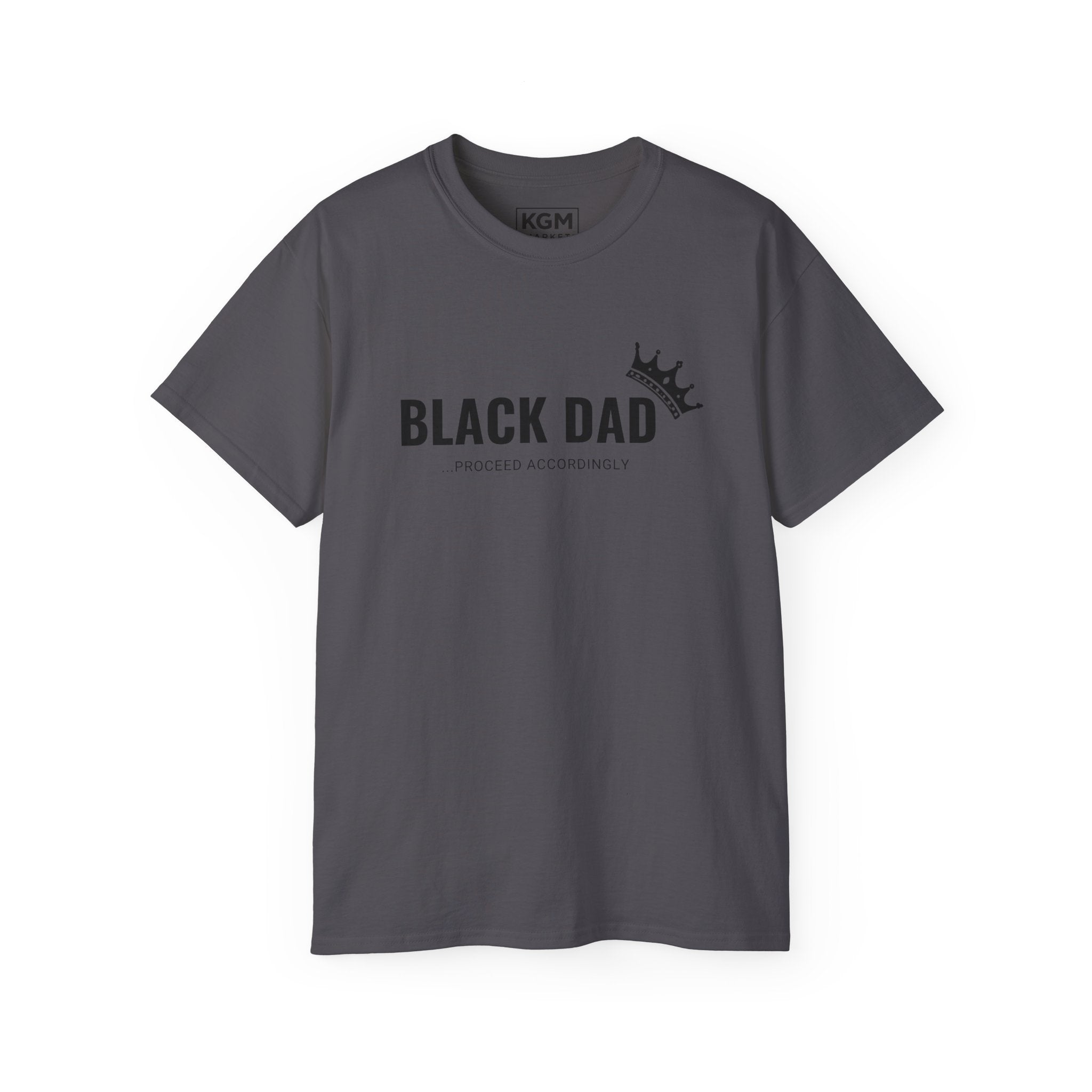 Black Dad Mens T Shirt