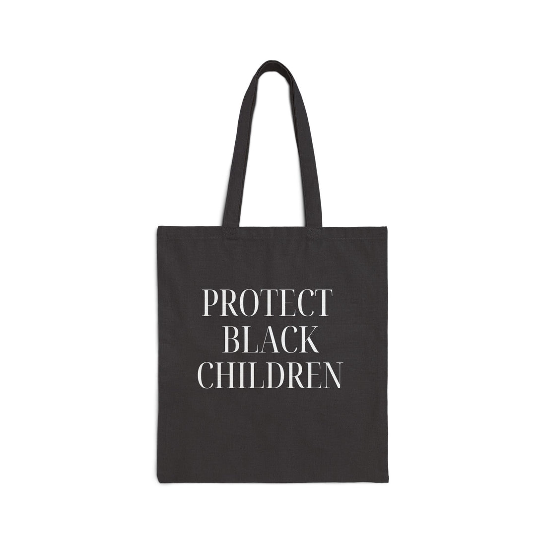 Protect Black Children Canvas Tote