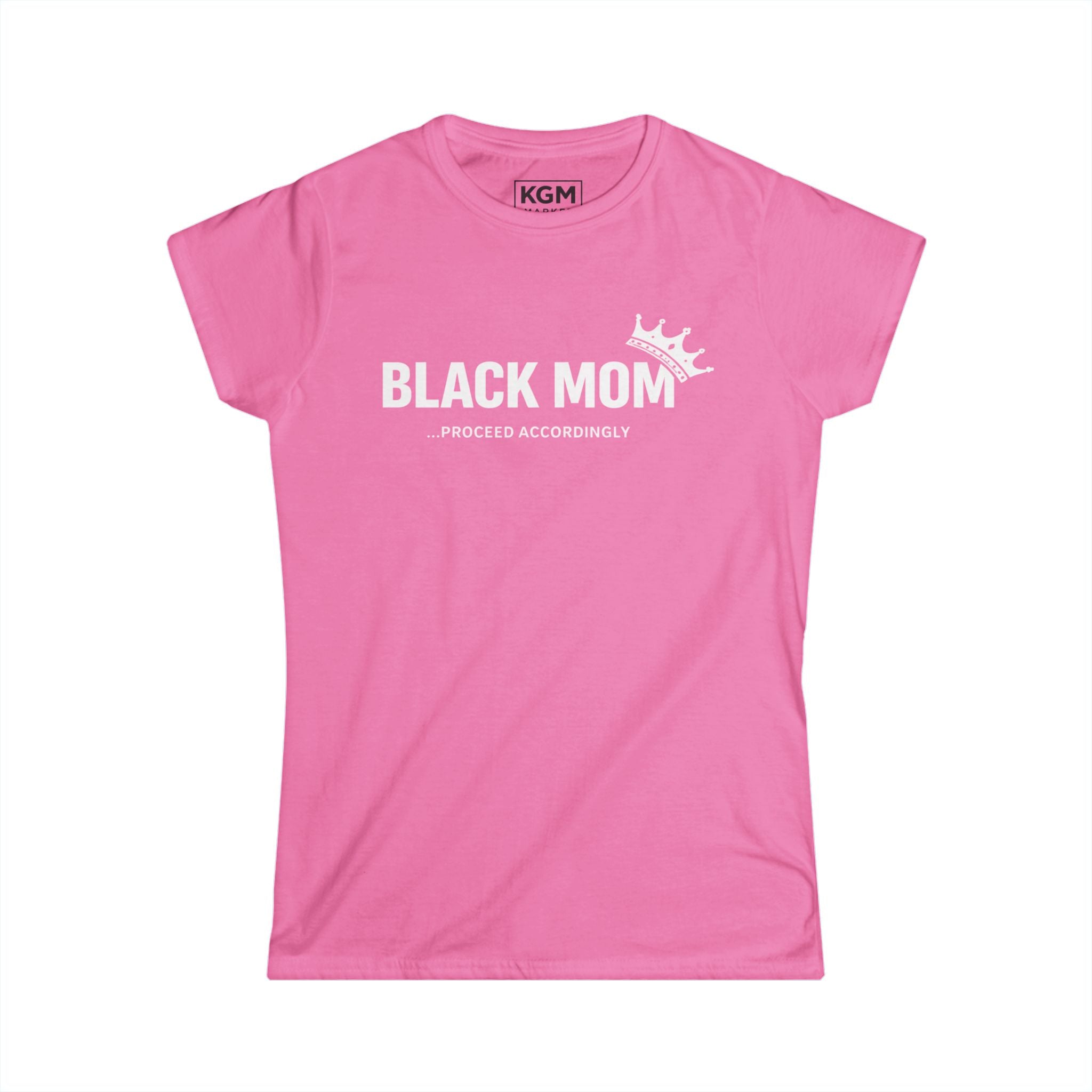 Protected by a Black Mom - Black Mom Statement Tee