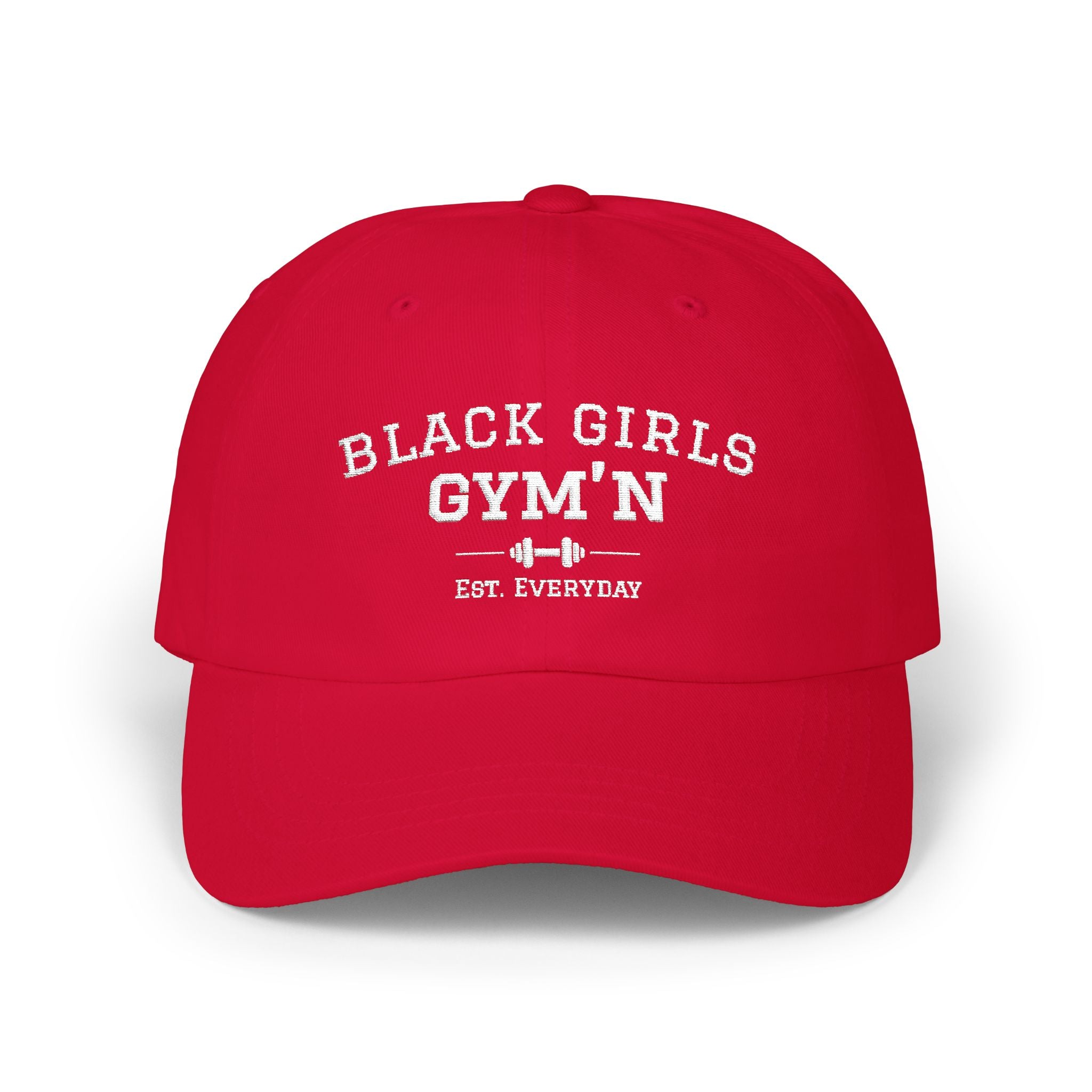 Black Girls Gym'n Dad Cap