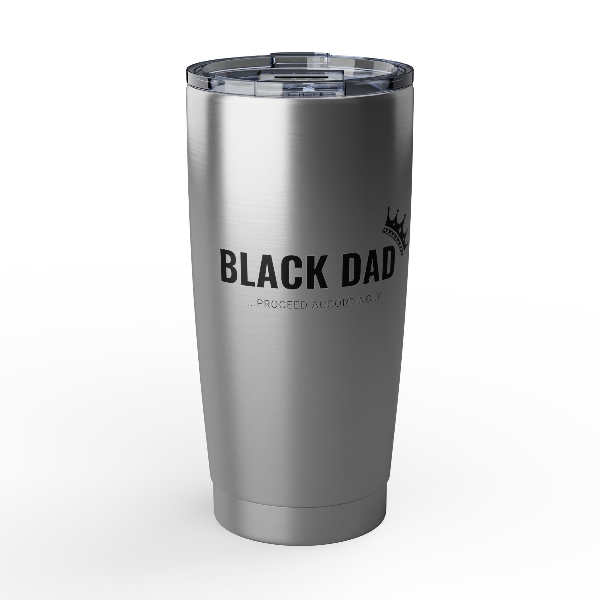 Black Dad, Proceed Accordingly - 20 oz Tumbler