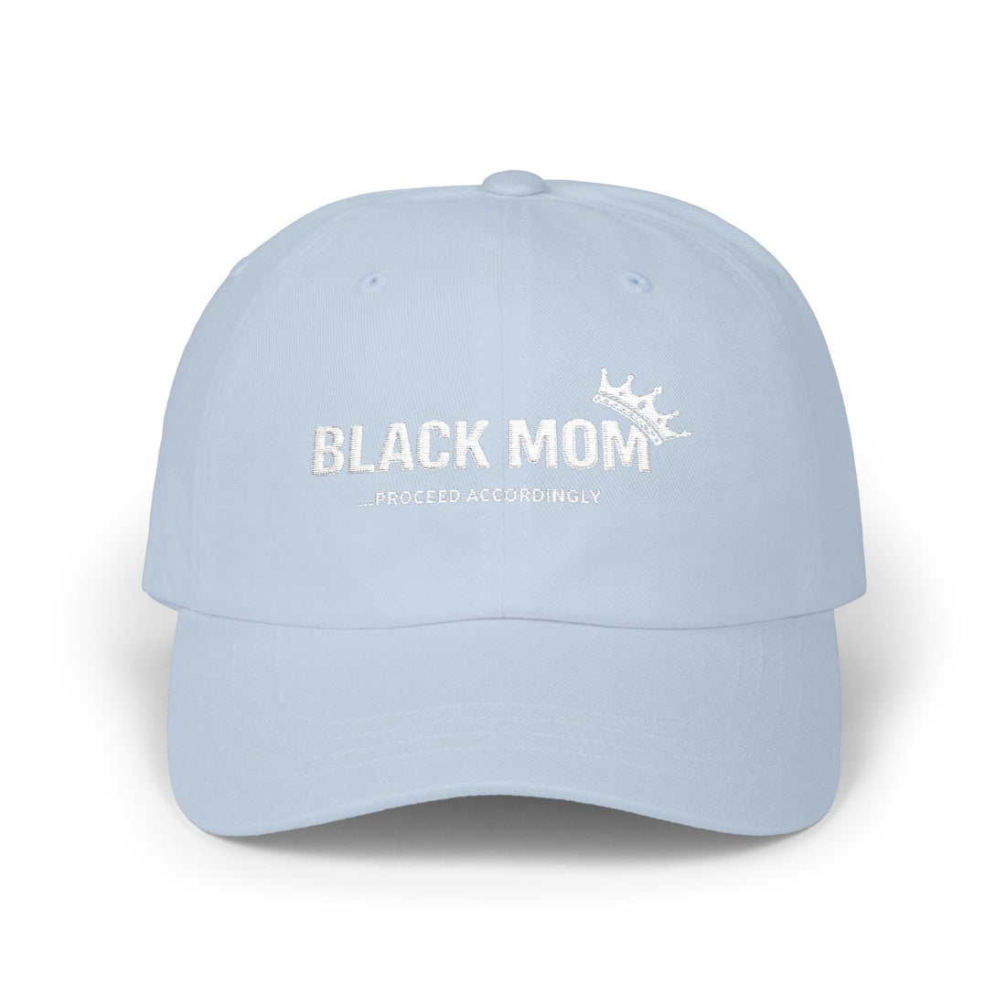 Protected By a Black Mom - Classic Dad Cap for Black Moms | Mother's Day Gift
