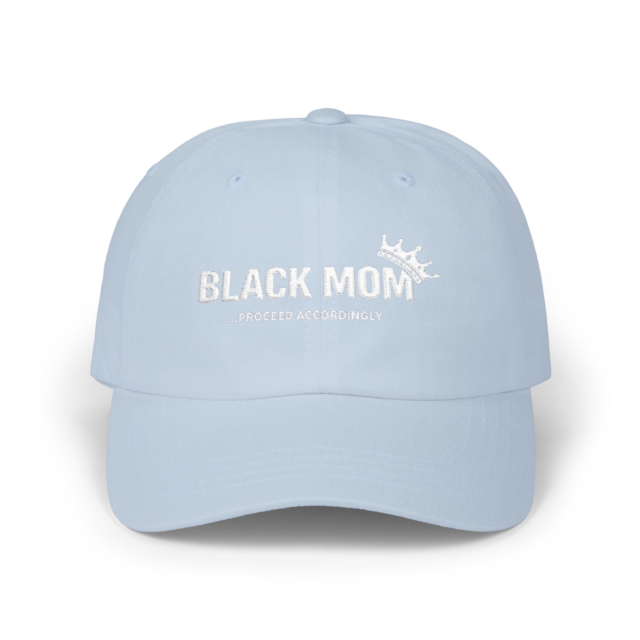 Protected By a Black Mom - Classic Dad Cap for Black Moms | Mother's Day Gift