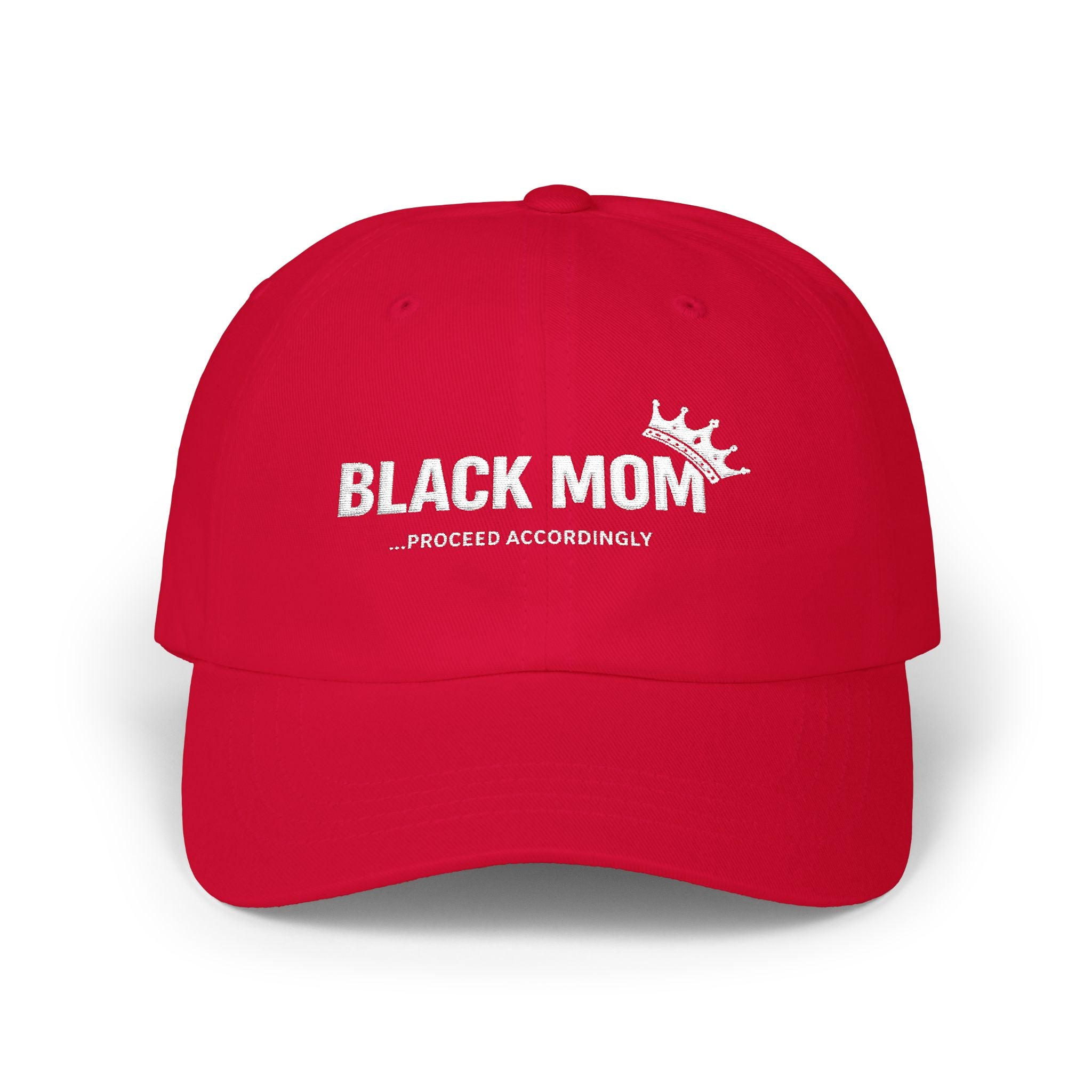 Protected By a Black Mom - Classic Dad Cap for Black Moms | Mother's Day Gift