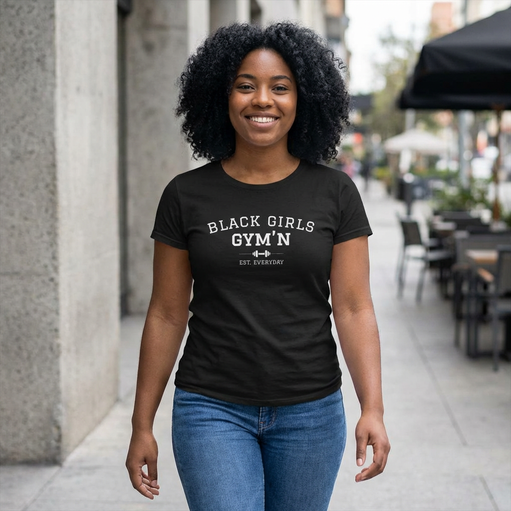 Black Girls Gym'n - Women's African American Culture Tee