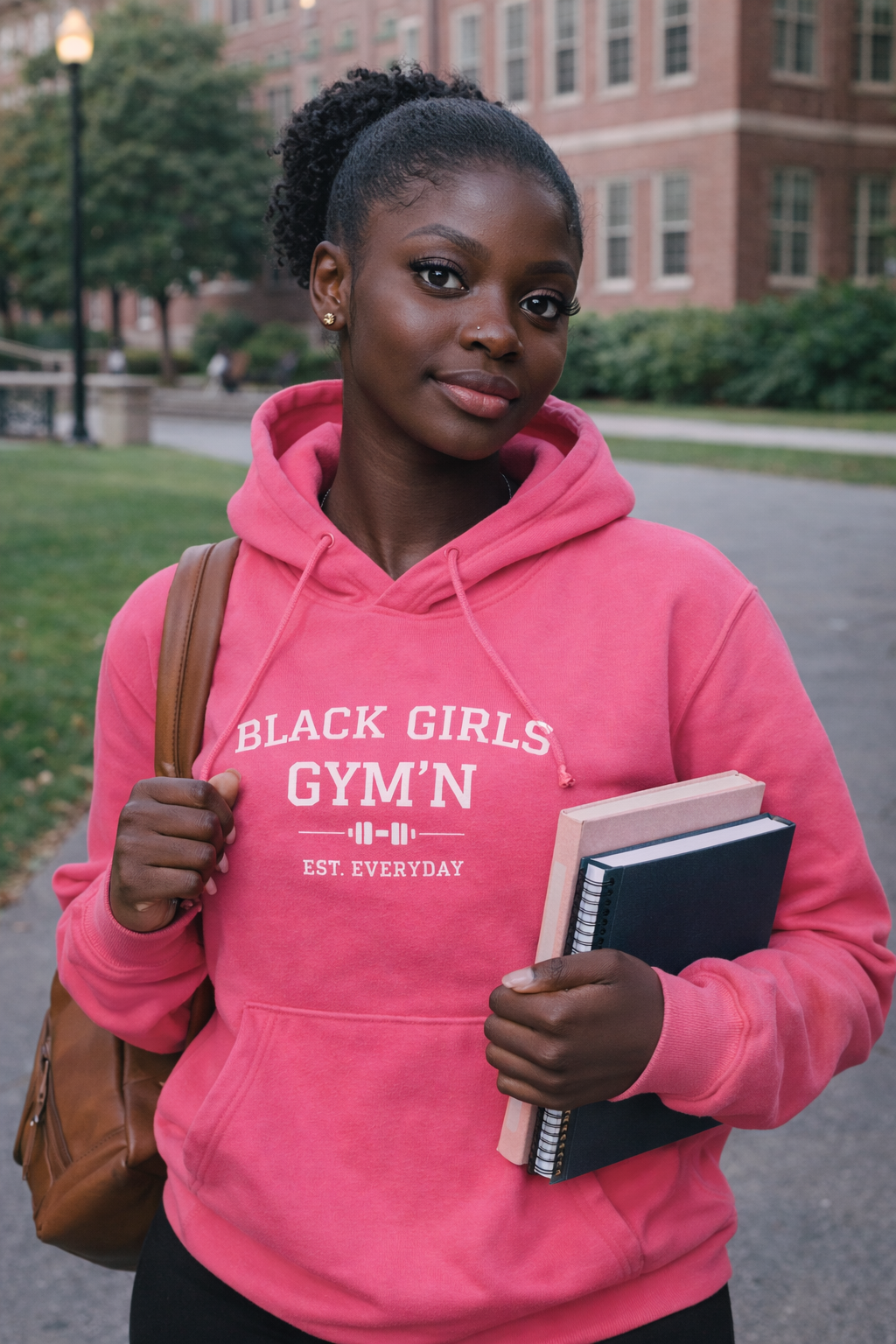 Black Girls Gym'n Hoodie – Culture Empowerment Gym Sweatshirt