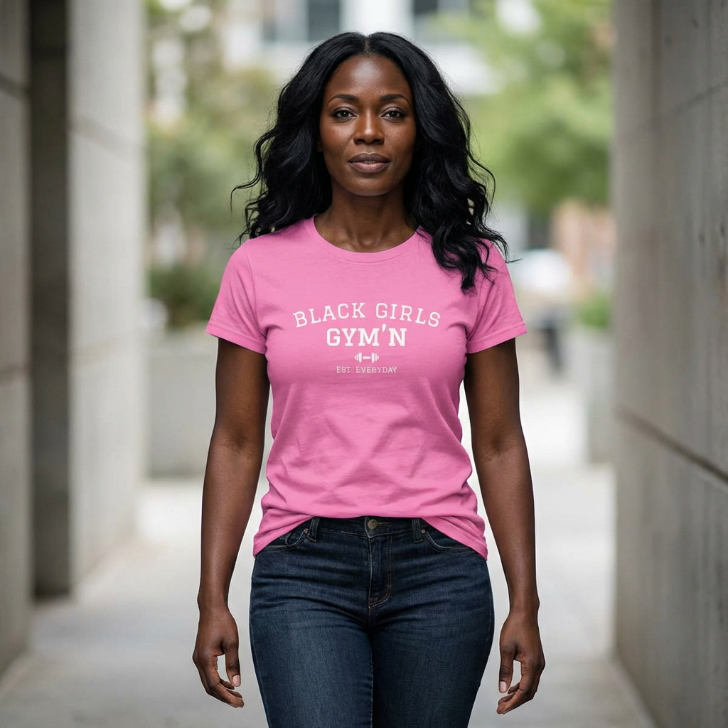 Black Girls Gym'n - Women's African American Culture Tee
