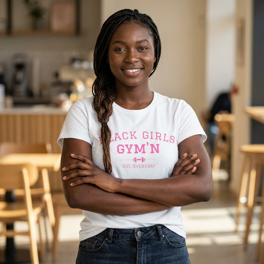 Black Girls Gym'n - Women's African American Culture Tee