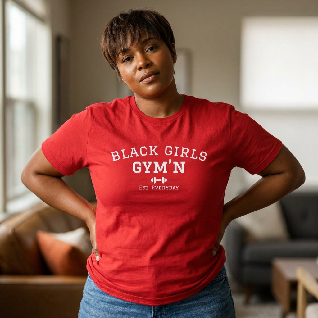 Black Girls Gym'n - Women's African American Culture Tee