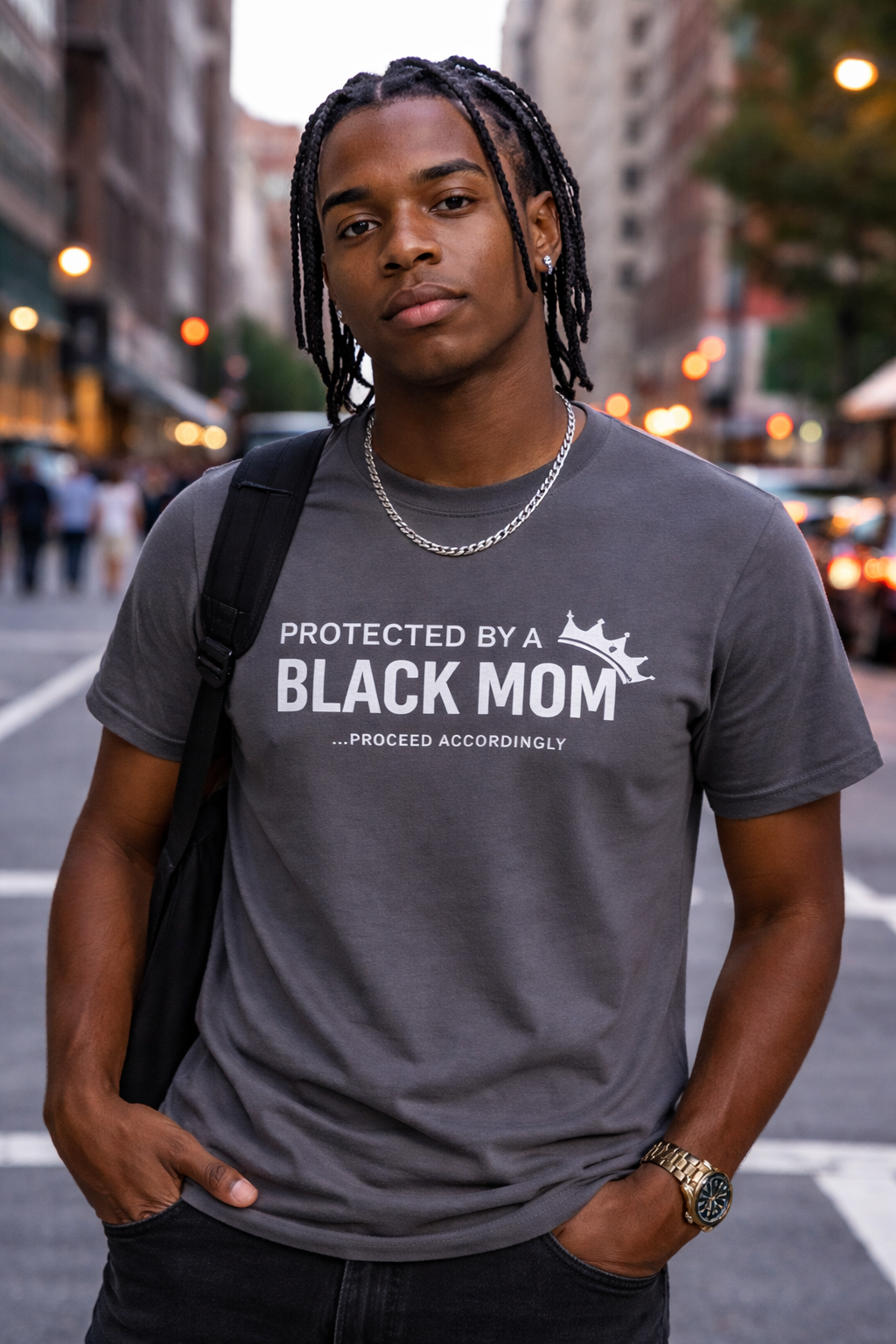 Protected by a Black Mom Tee – Statement Shirt | Mother’s Day Gift