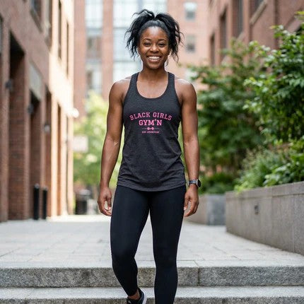 Black Girls Gym’n Women’s Active Tank – Culture-Inspired Workout Top
