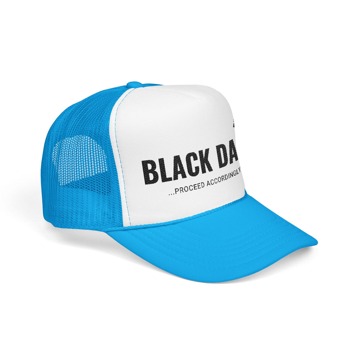 Black Dad, Proceed Accordingly Trucker Hat