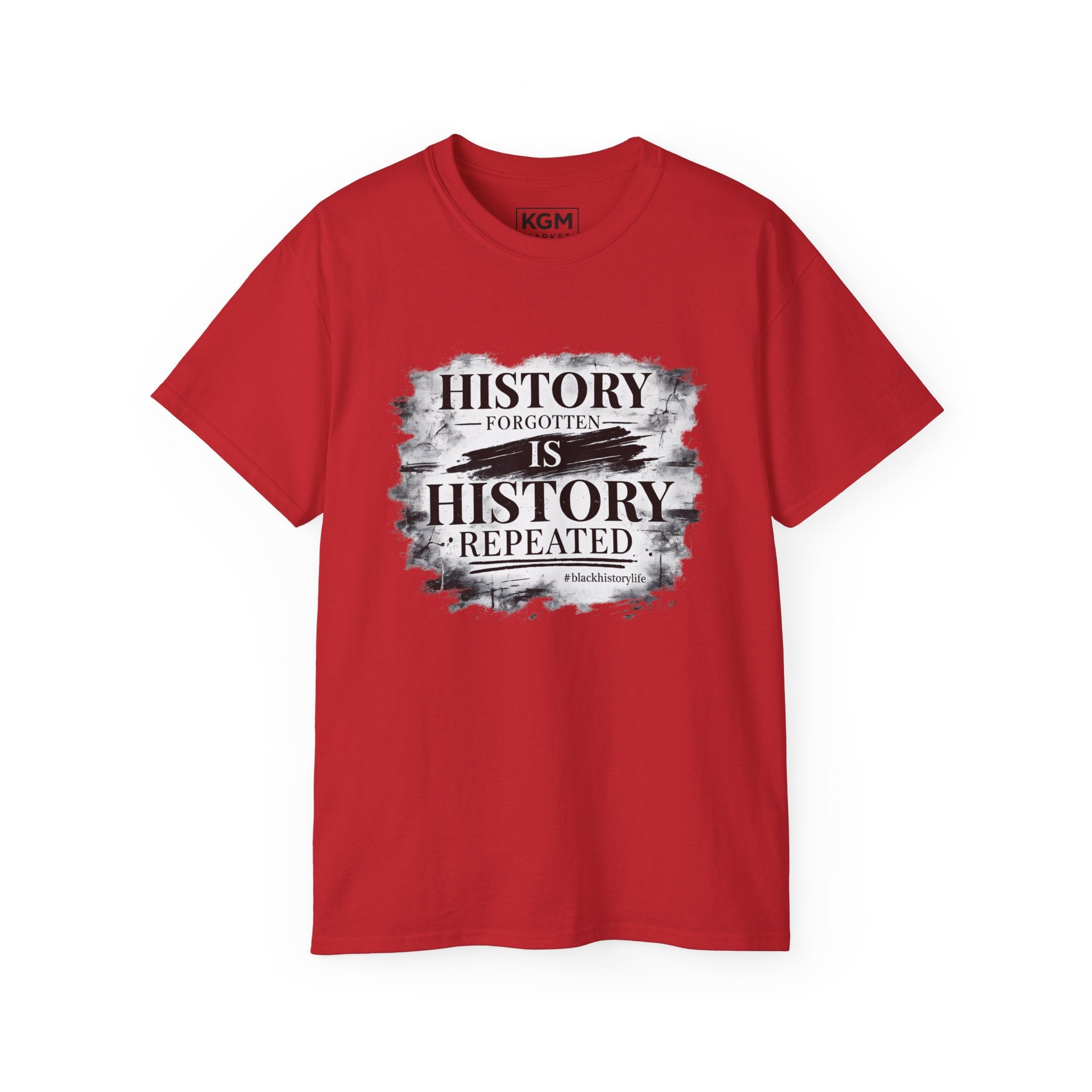 History Forgotten is History Repeated Tee- Black History Inspired Graphic Tee | Cultural Statement