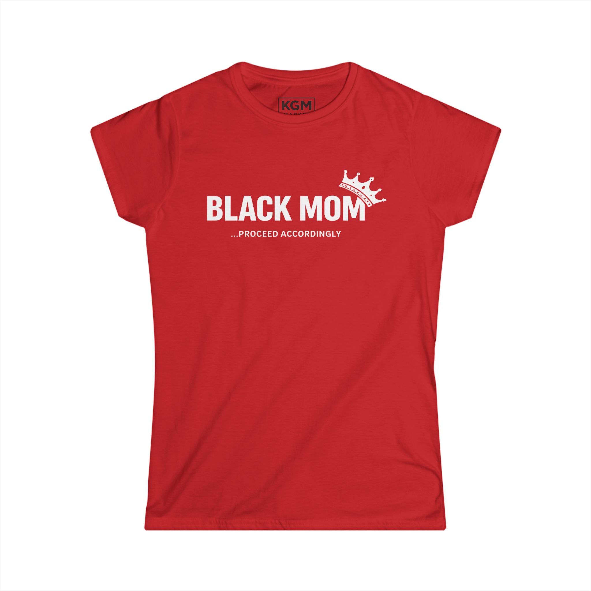 Protected by a Black Mom - Black Mom Statement Tee