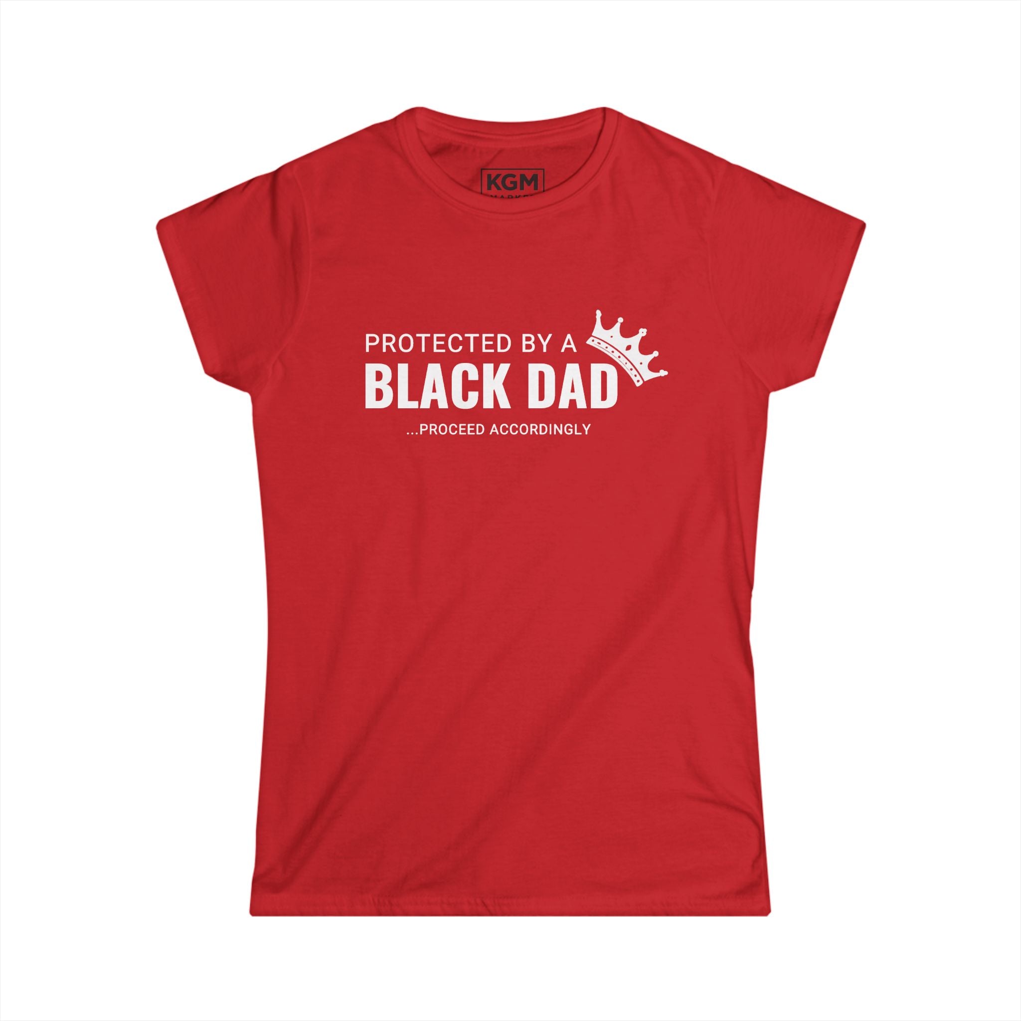 Protected by a Black Dad Women's T Shirt