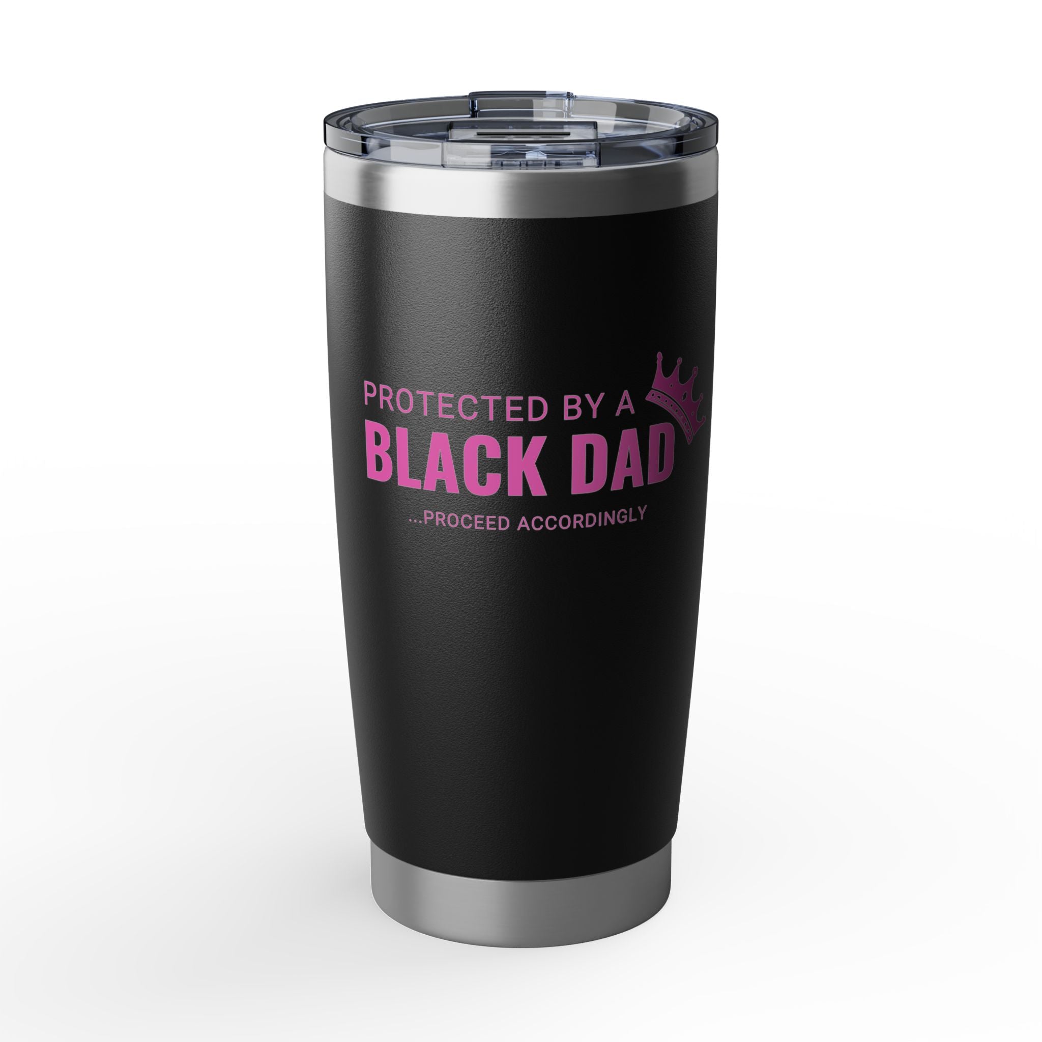 Protected by a Black Dad - 20 oz Tumbler