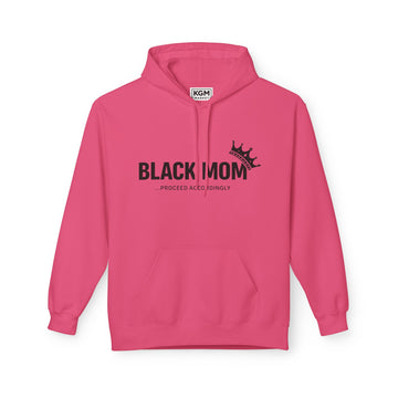 Black Mom Proceed Accordingly Hoodie