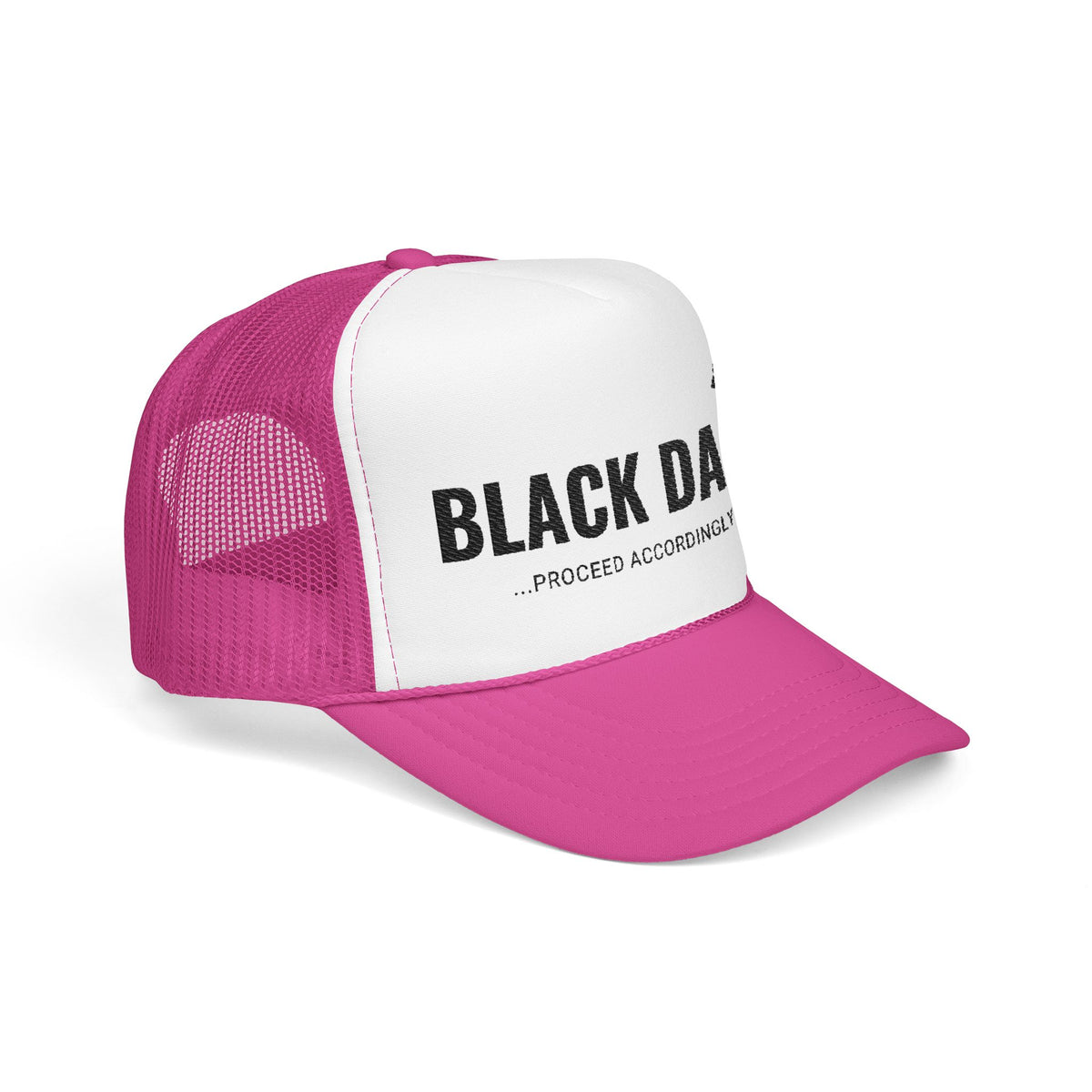 Black Dad, Proceed Accordingly Trucker Hat