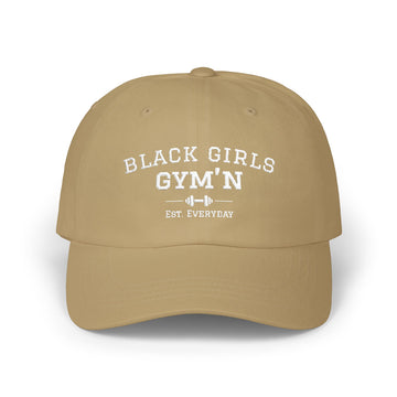 Black Girls Gym'n Dad Cap