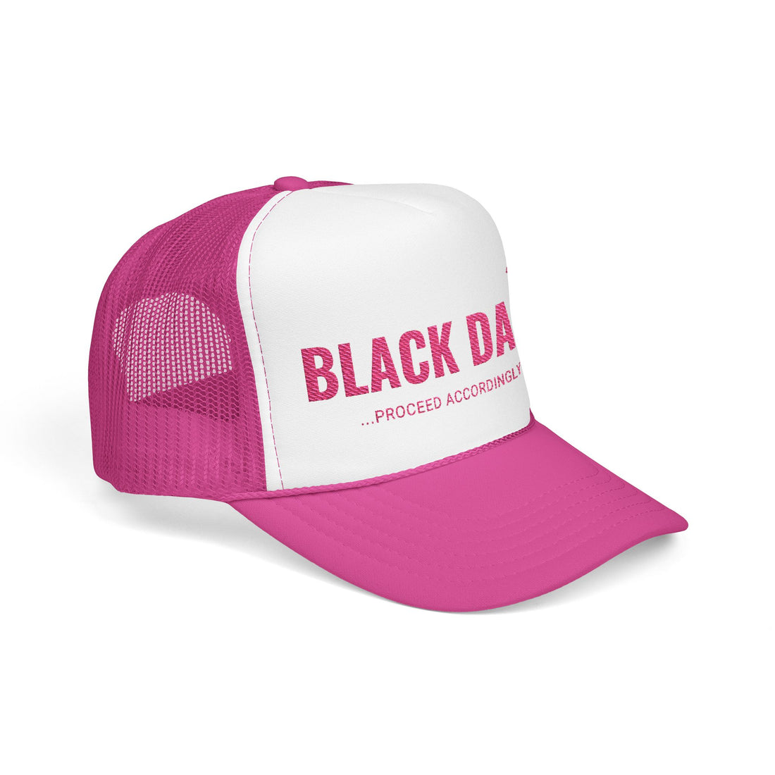 Black Dad, Proceed Accordingly Trucker Hat