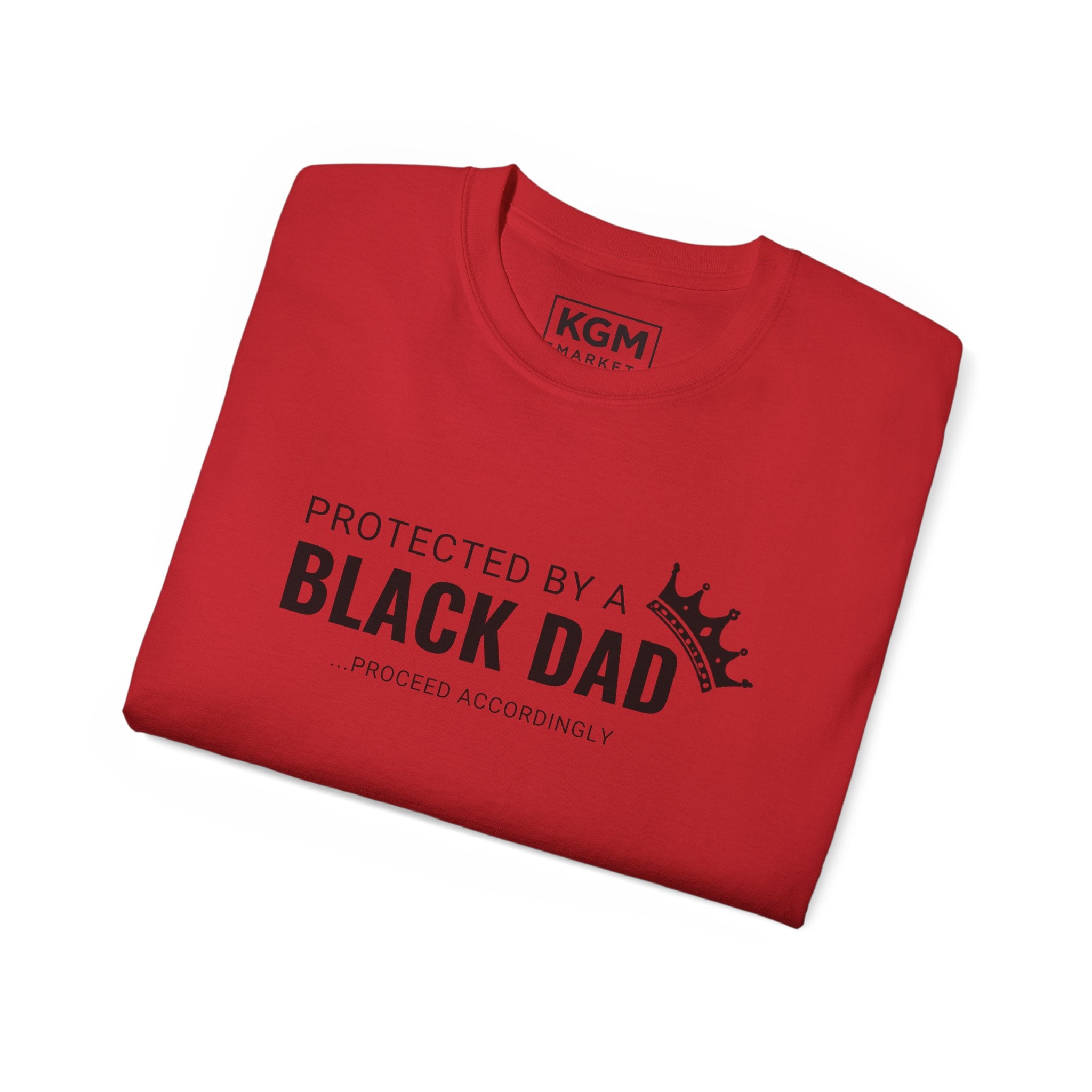 Protected by a Black Dad Mens T Shirt
