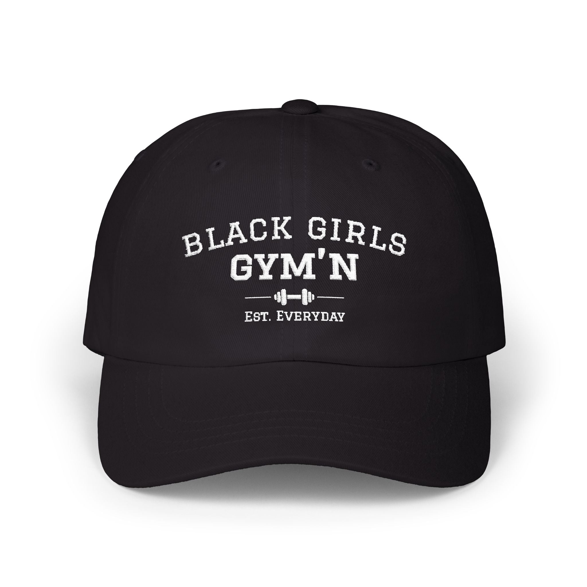 Black Girls Gym'n Dad Cap