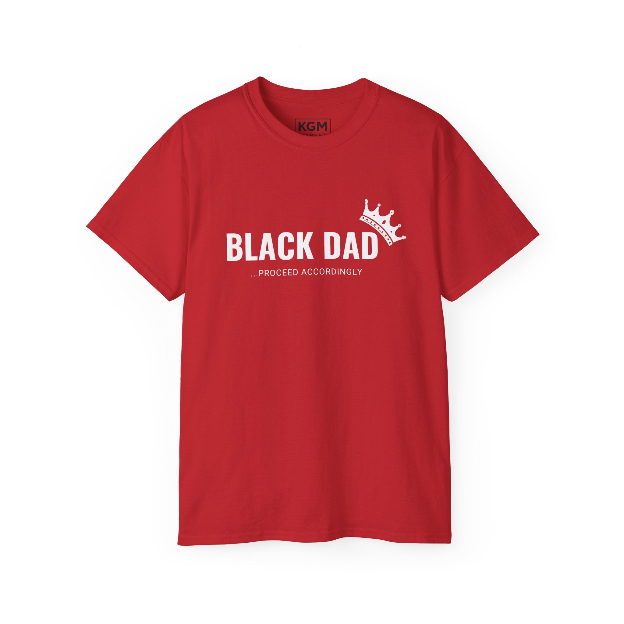 Black Dad Mens T Shirt