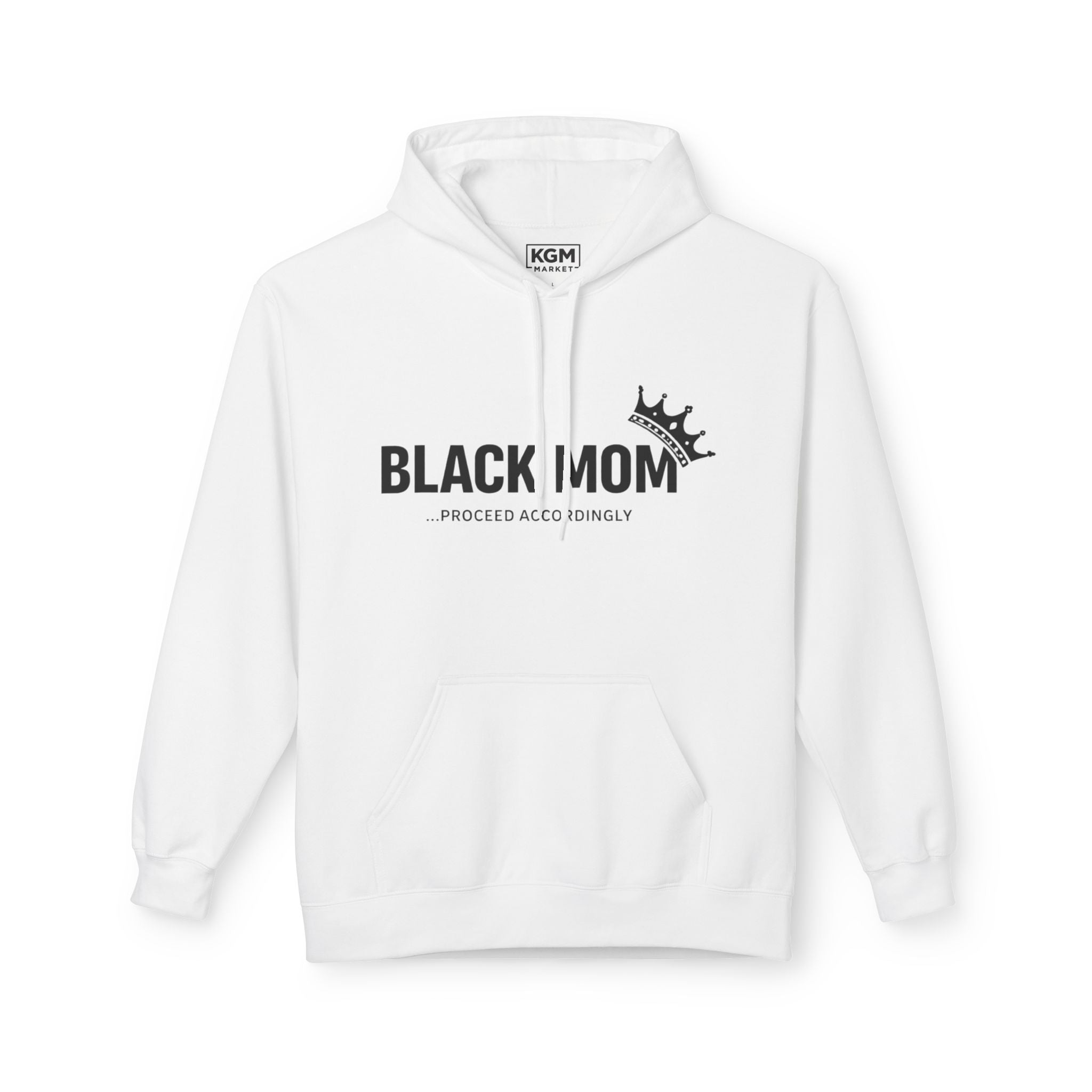 Black Mom Proceed Accordingly Hoodie