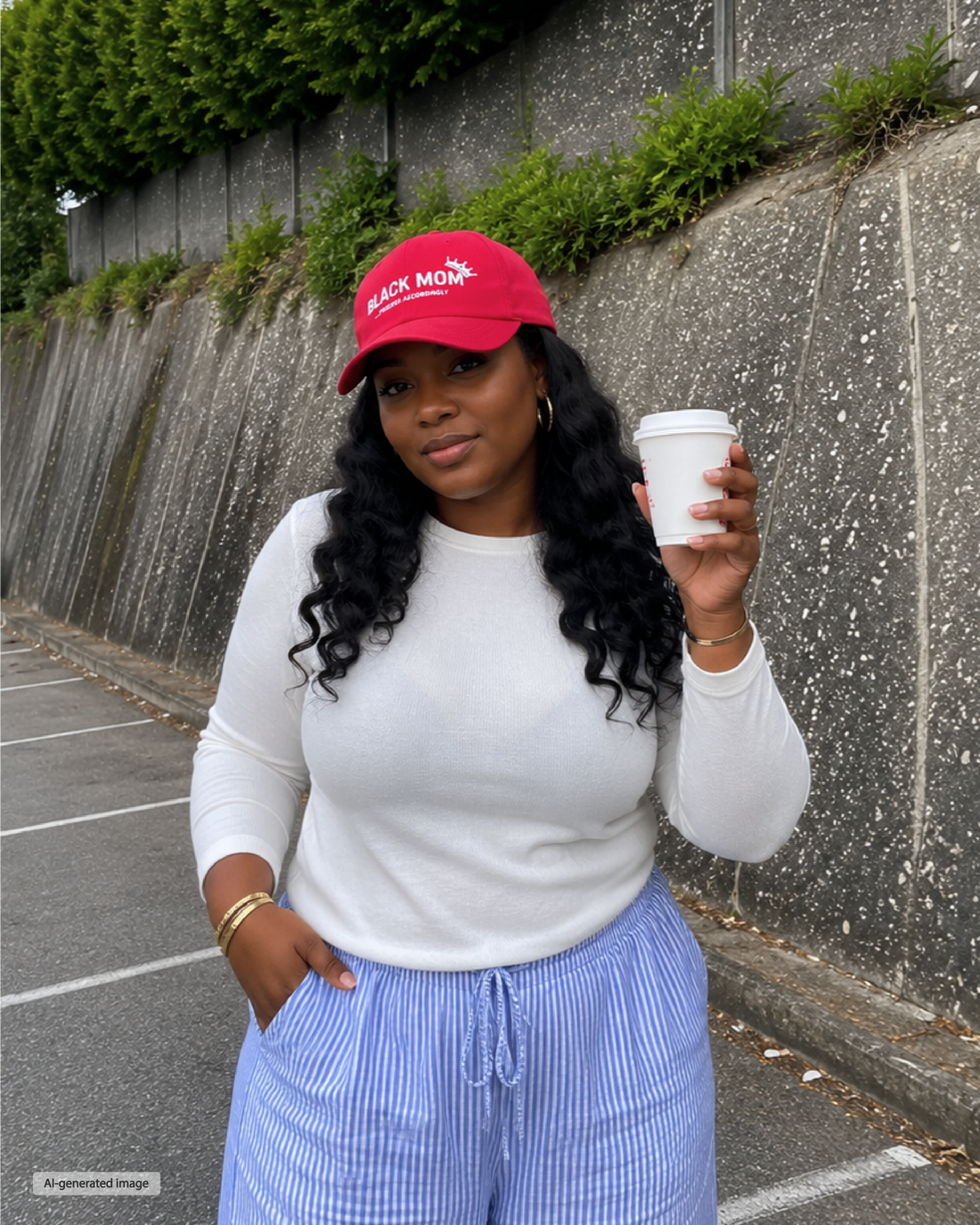Protected by a Black Mom Classic Dad Cap