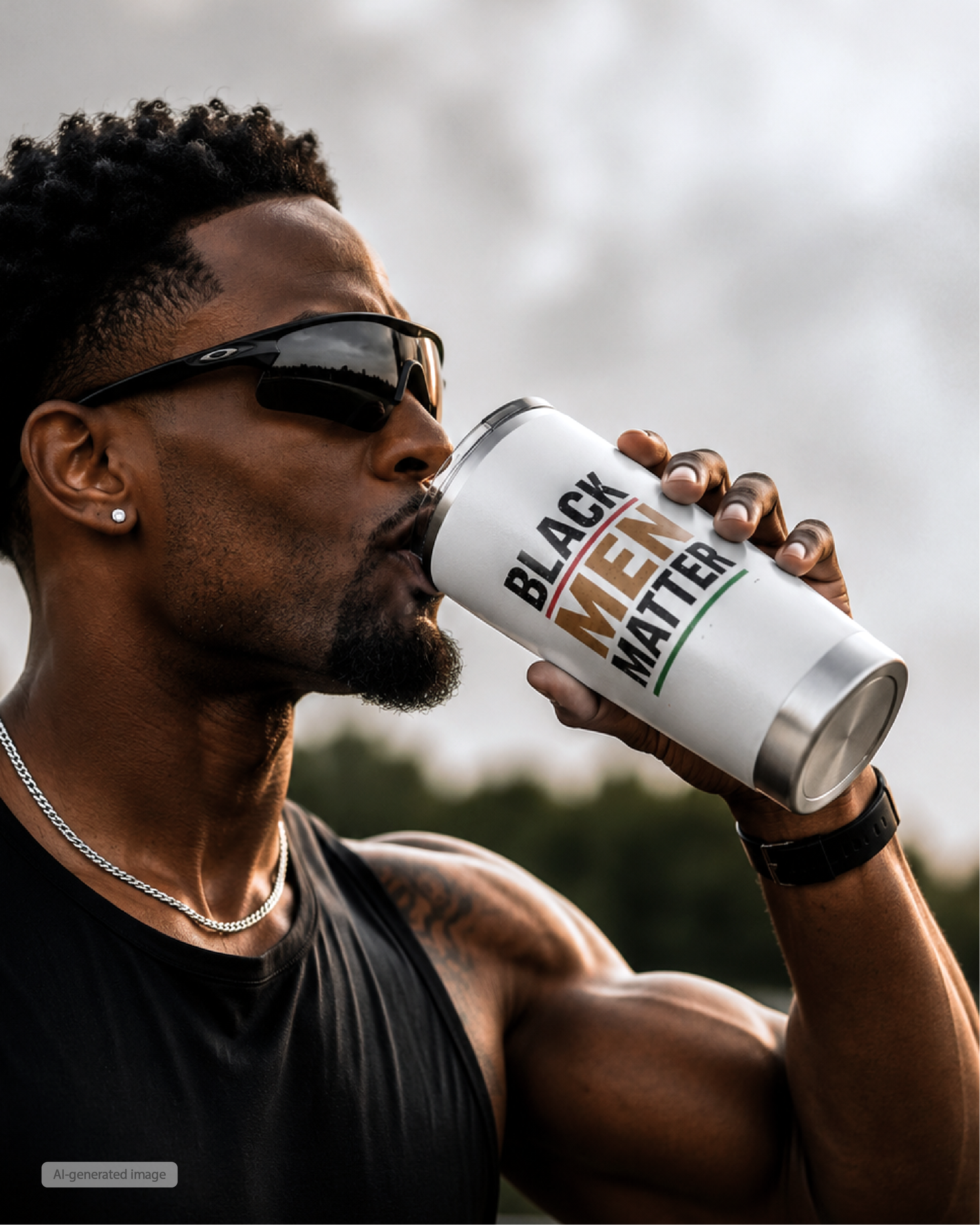 Black Men Matter - 20 oz Tumbler