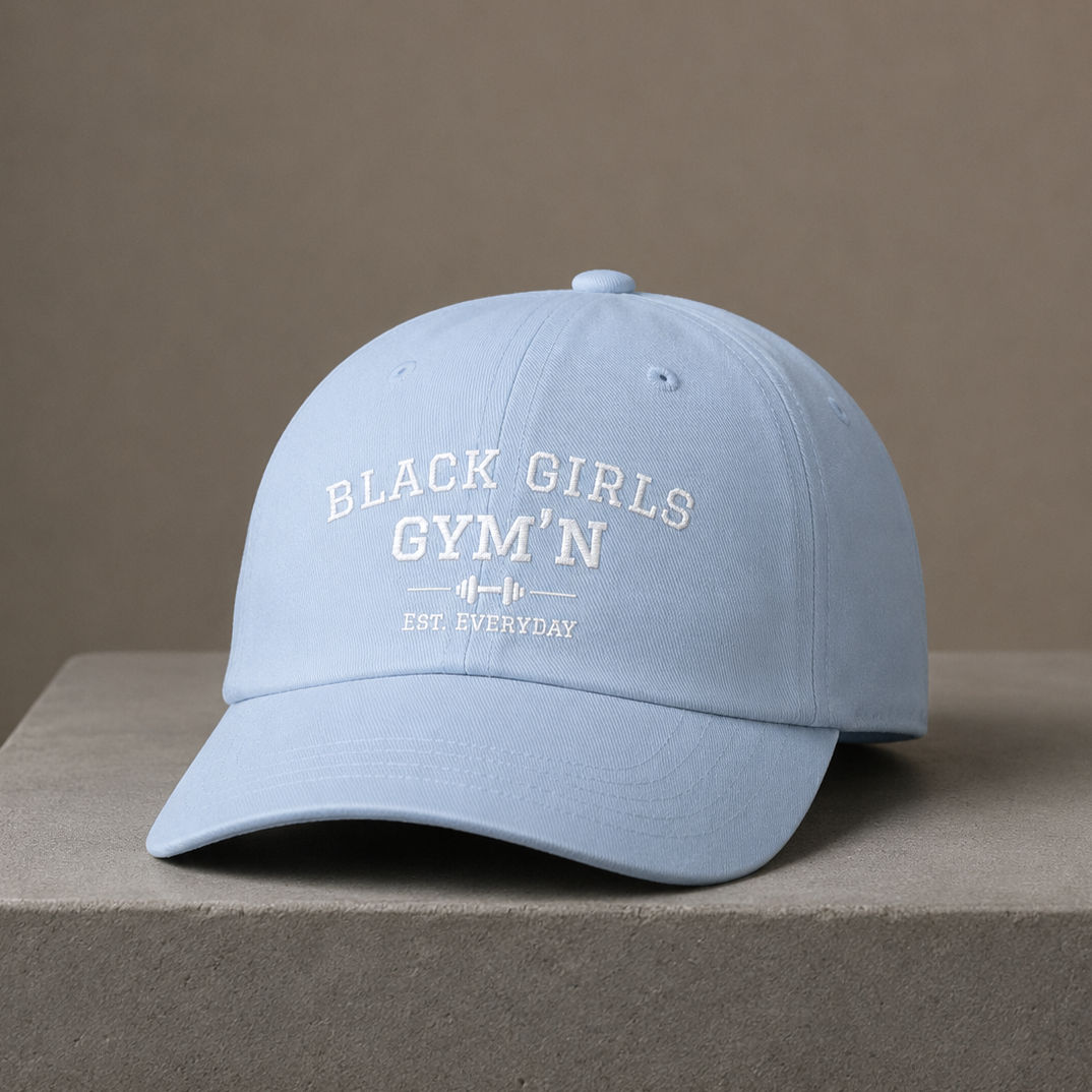 Black Girls Gym'n Dad Cap