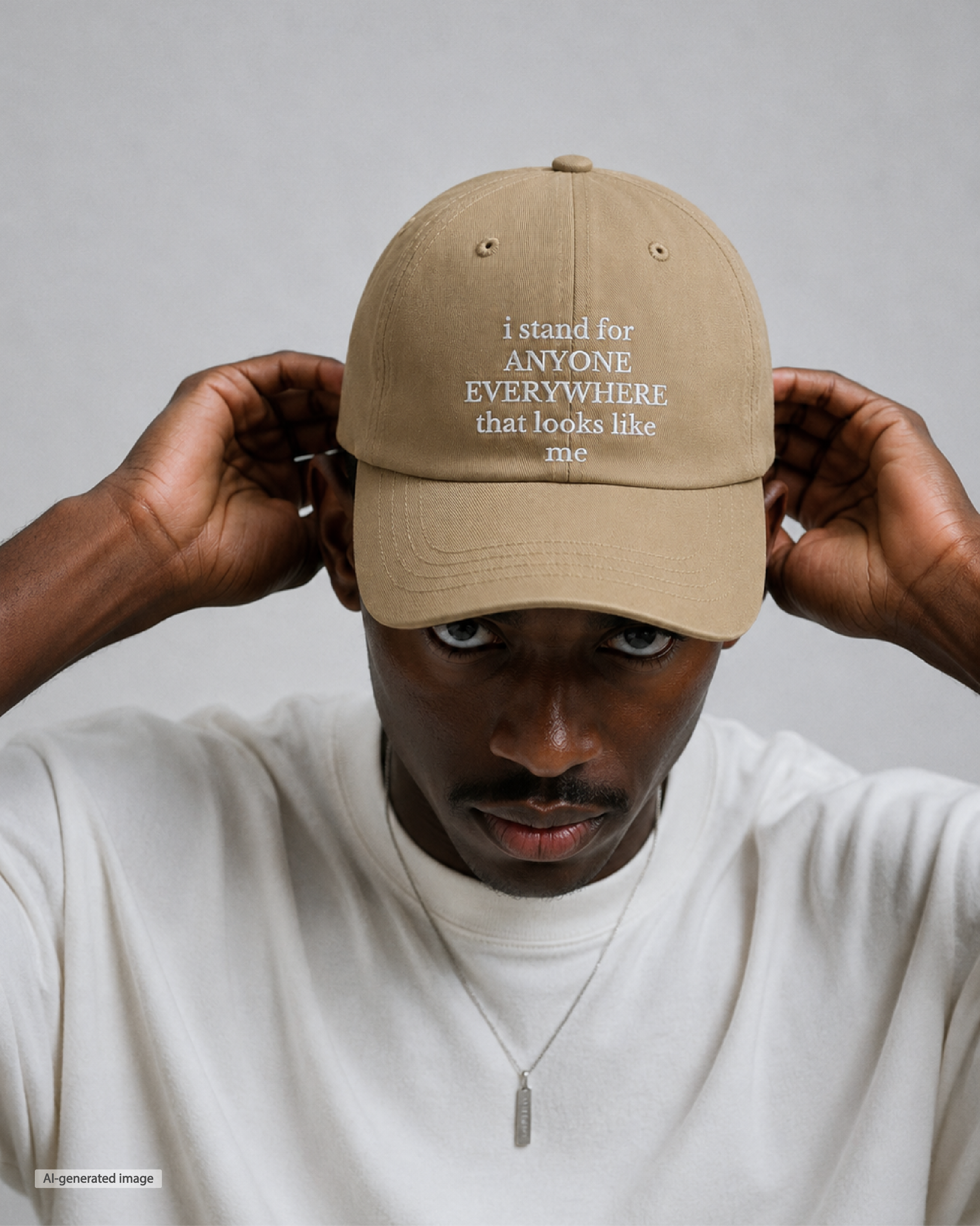 I Stand for Anyone Everywhere Dad Hat