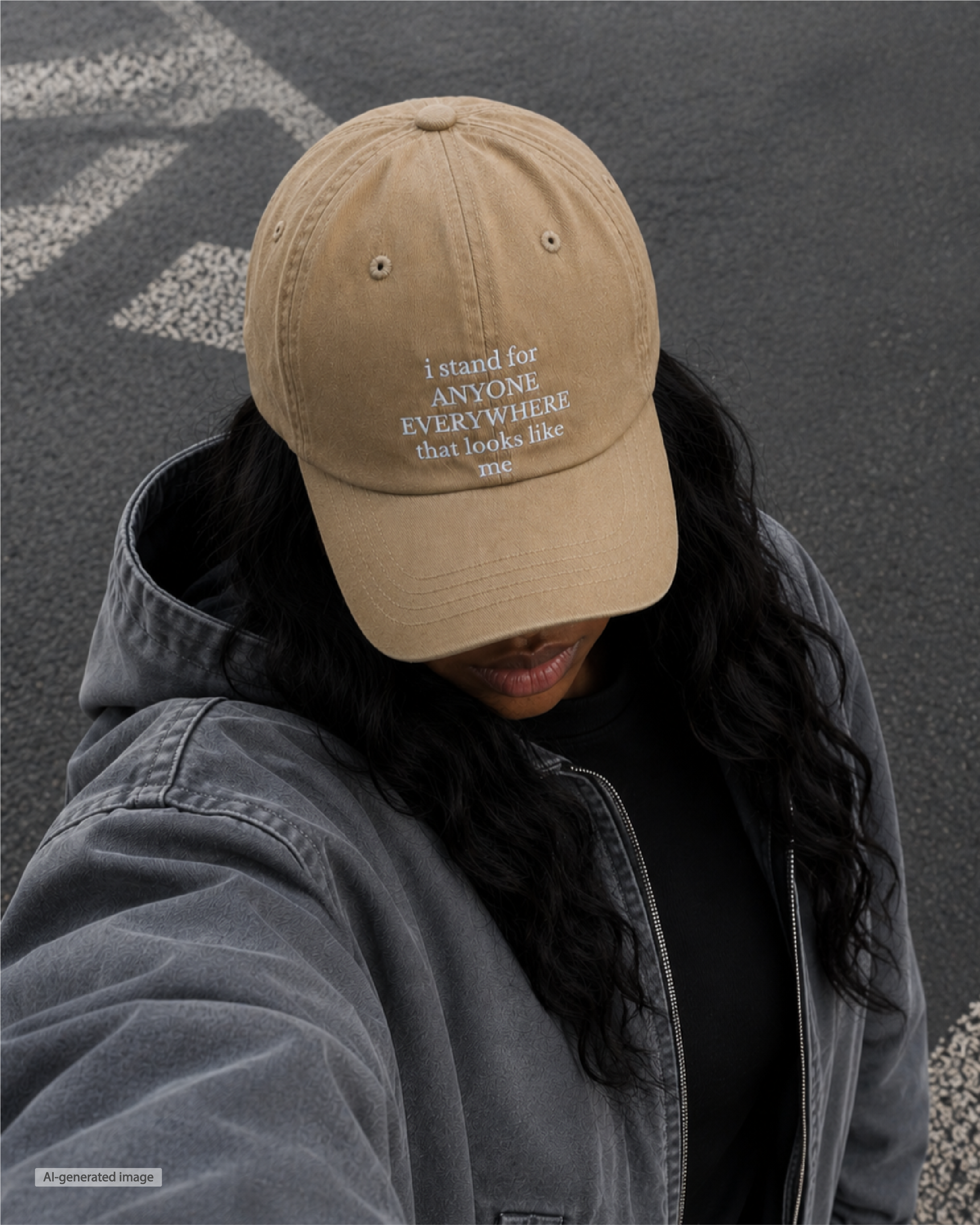 I Stand for Anyone Everywhere Dad Hat