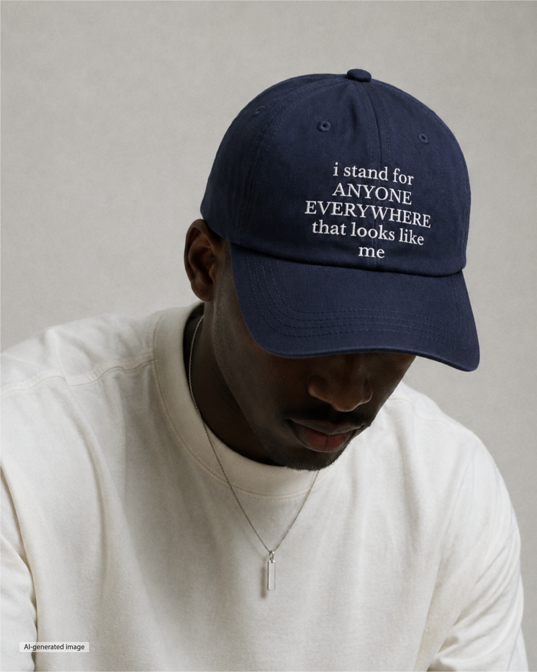 I Stand for Anyone Everywhere Dad Hat