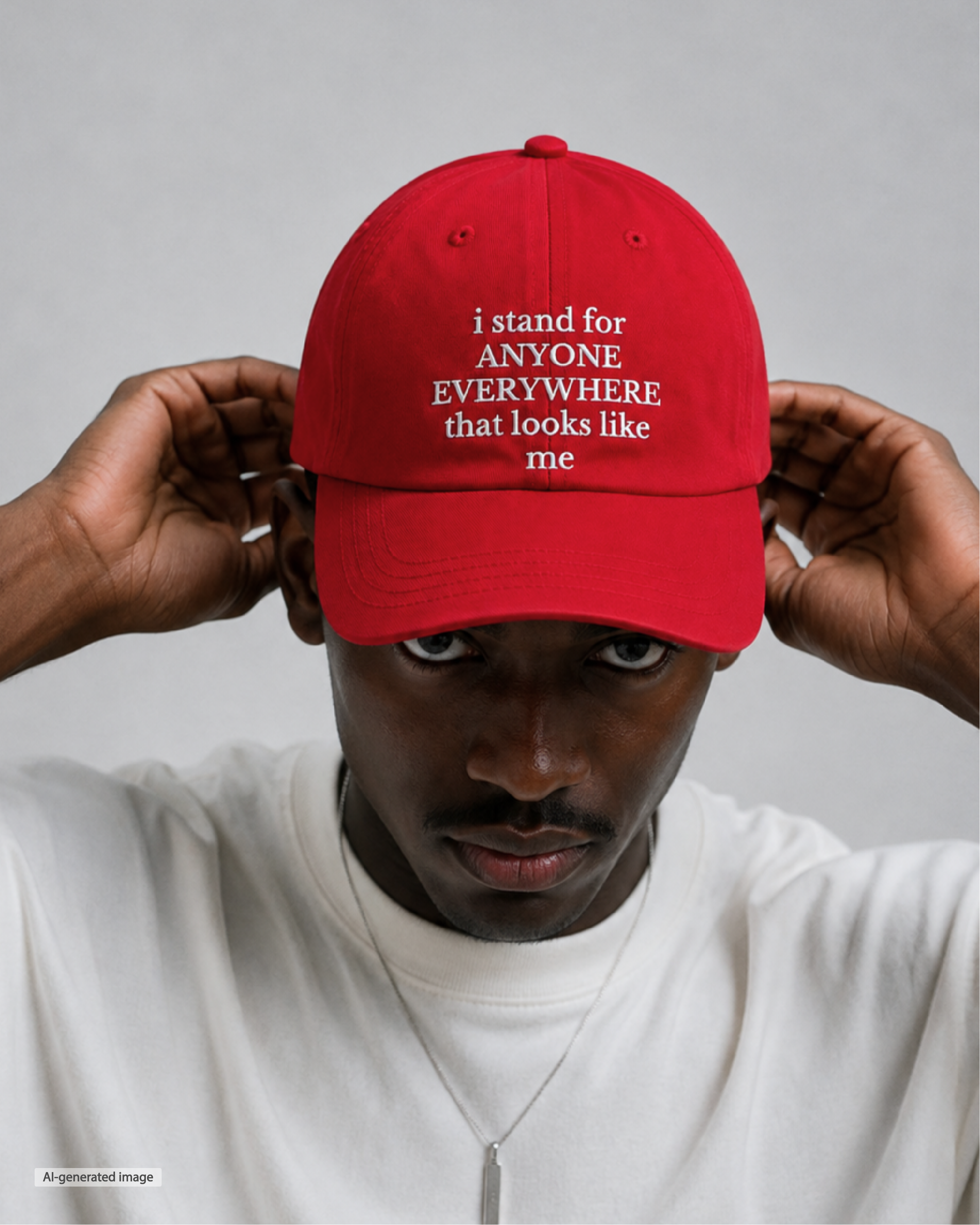 I Stand for Anyone Everywhere Dad Hat
