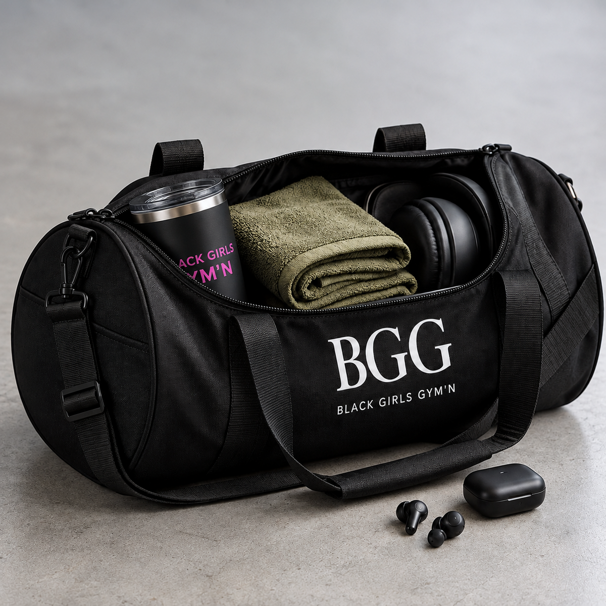 Black Girls Gym'n Gym Duffel