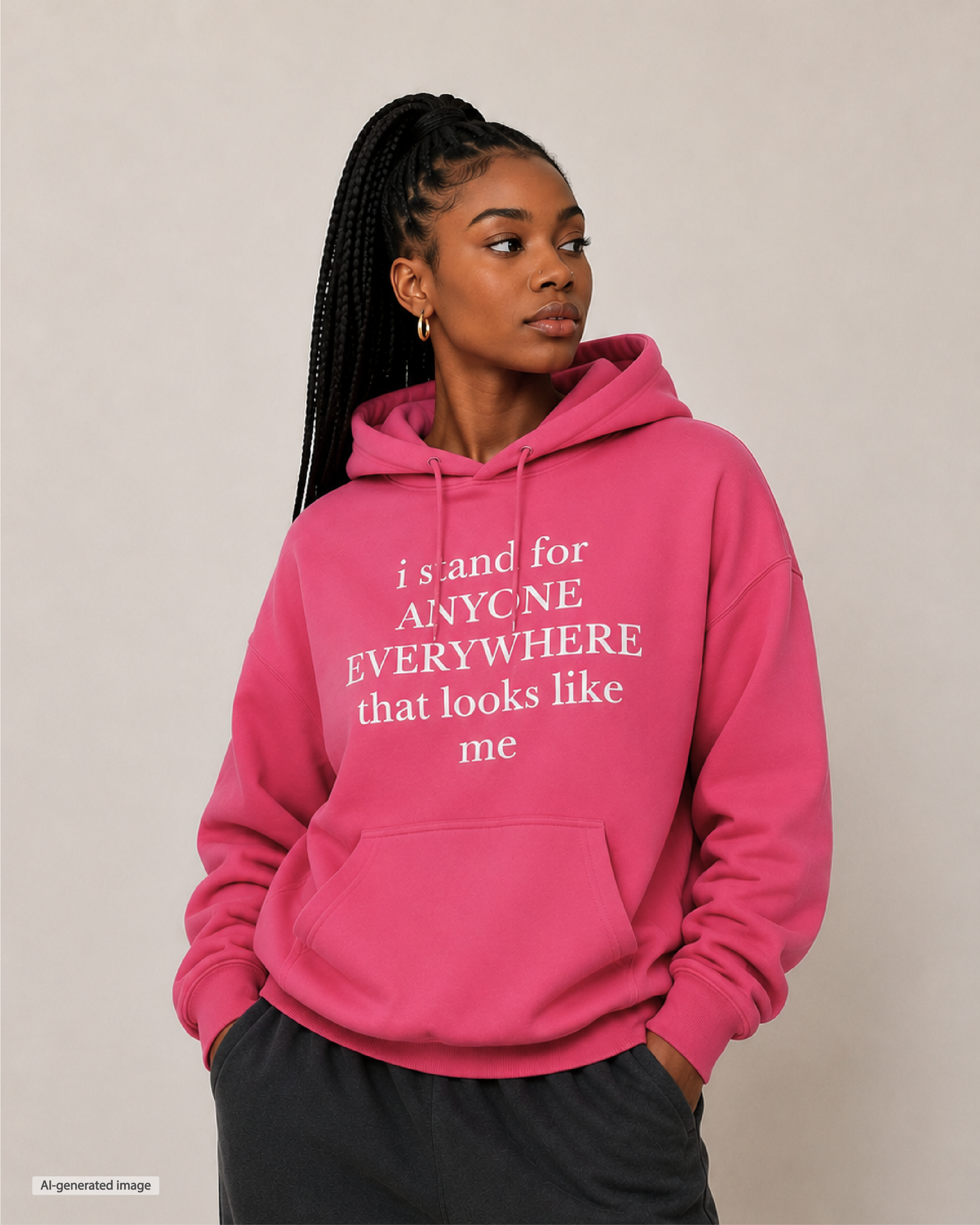 I Stand for Anyone Anywhere Hoodie