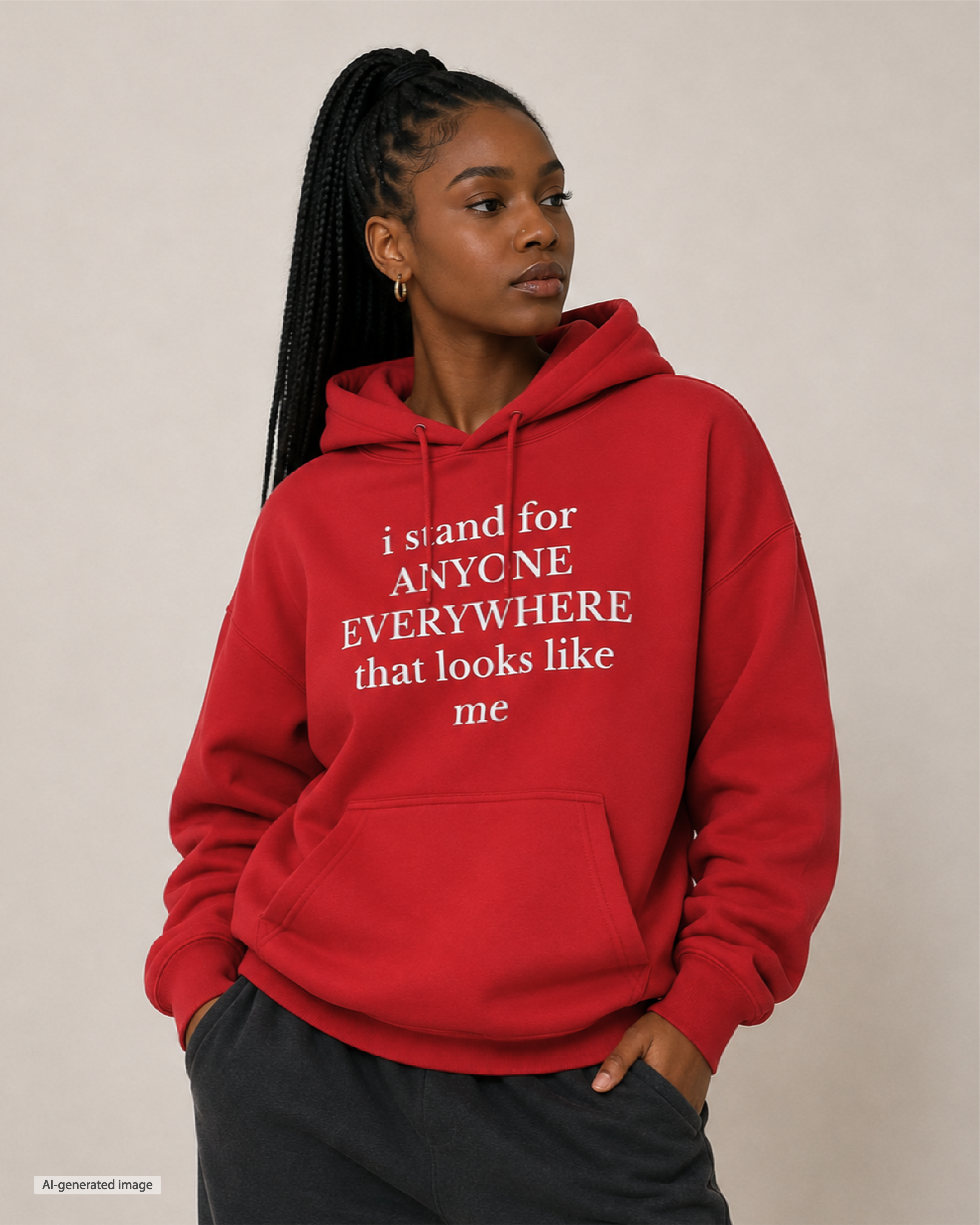 I Stand for Anyone Anywhere Hoodie