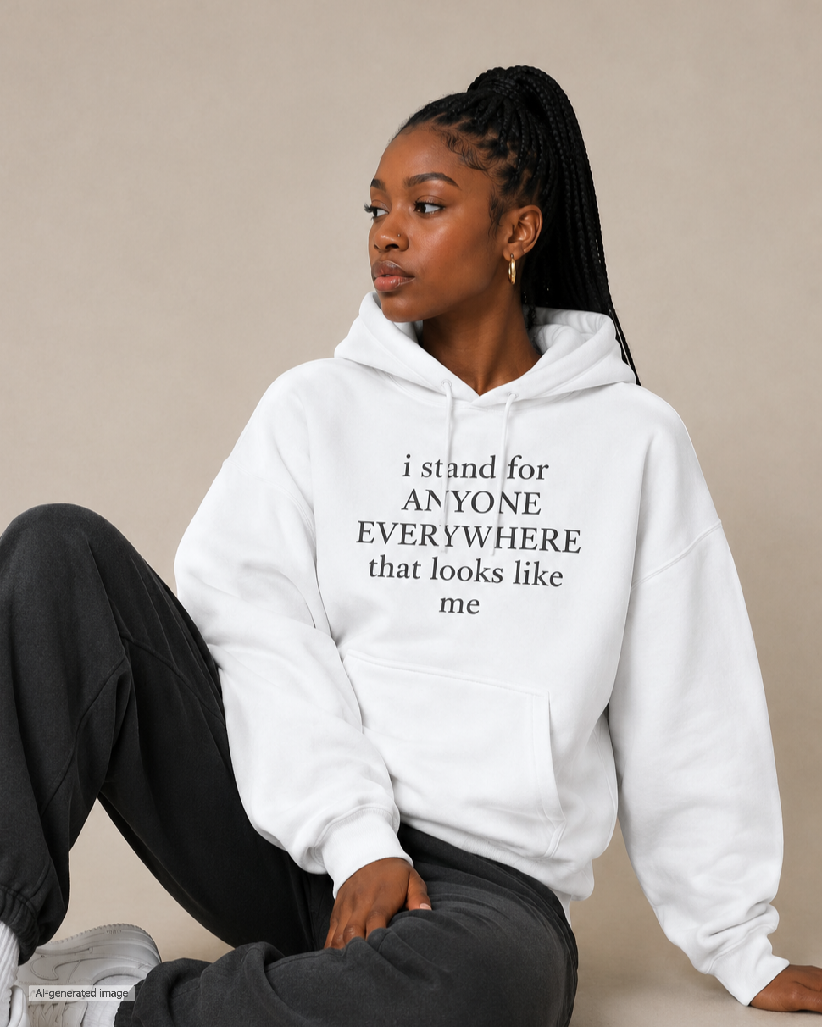 I Stand for Anyone Anywhere Hoodie