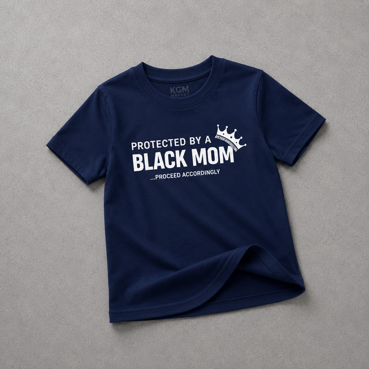 Protected by a Black Mom Kids T-Shirt