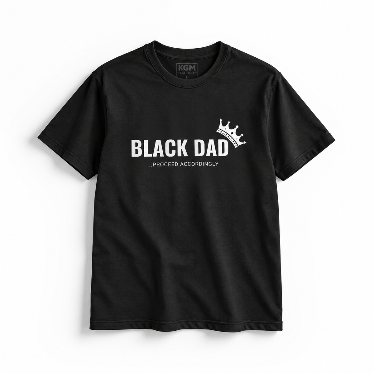 Black Dad Men's T Shirt
