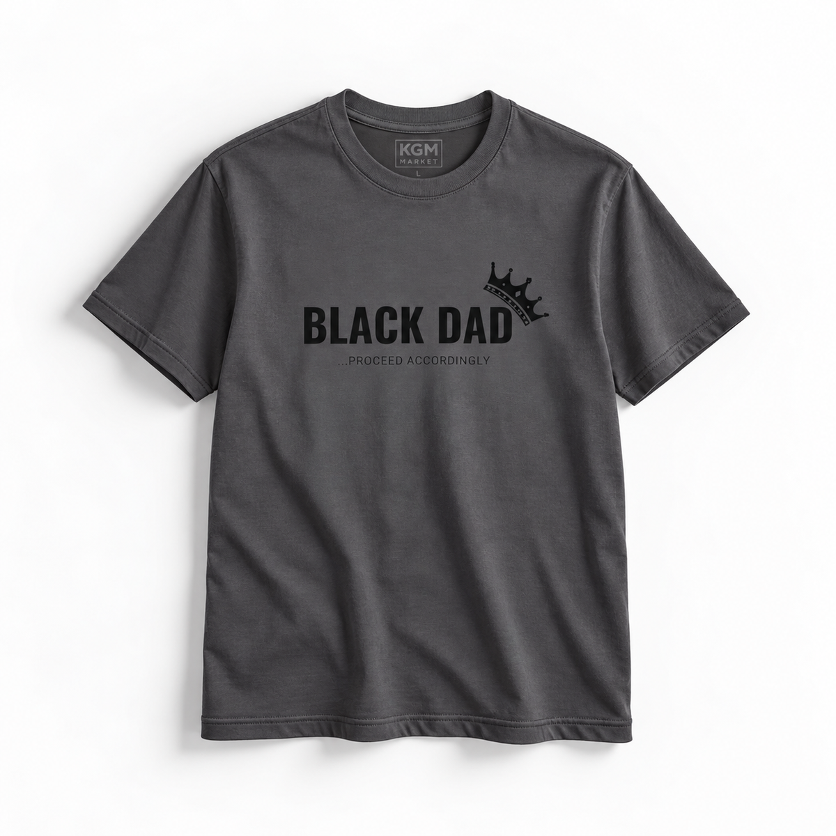 Black Dad Men's T Shirt