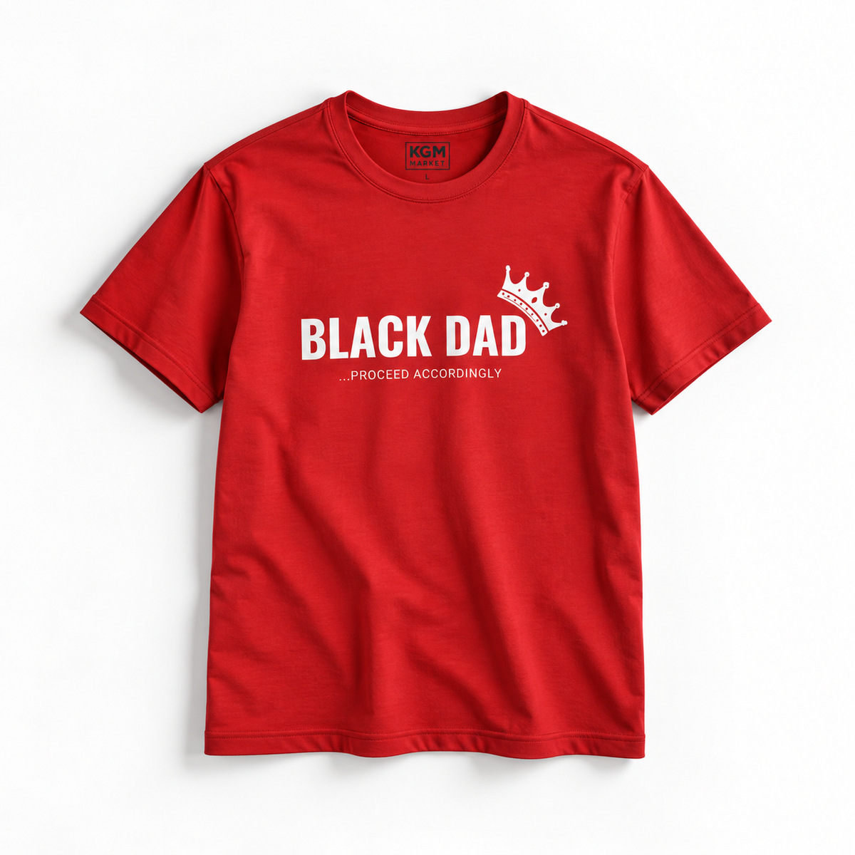 Black Dad Men's T Shirt