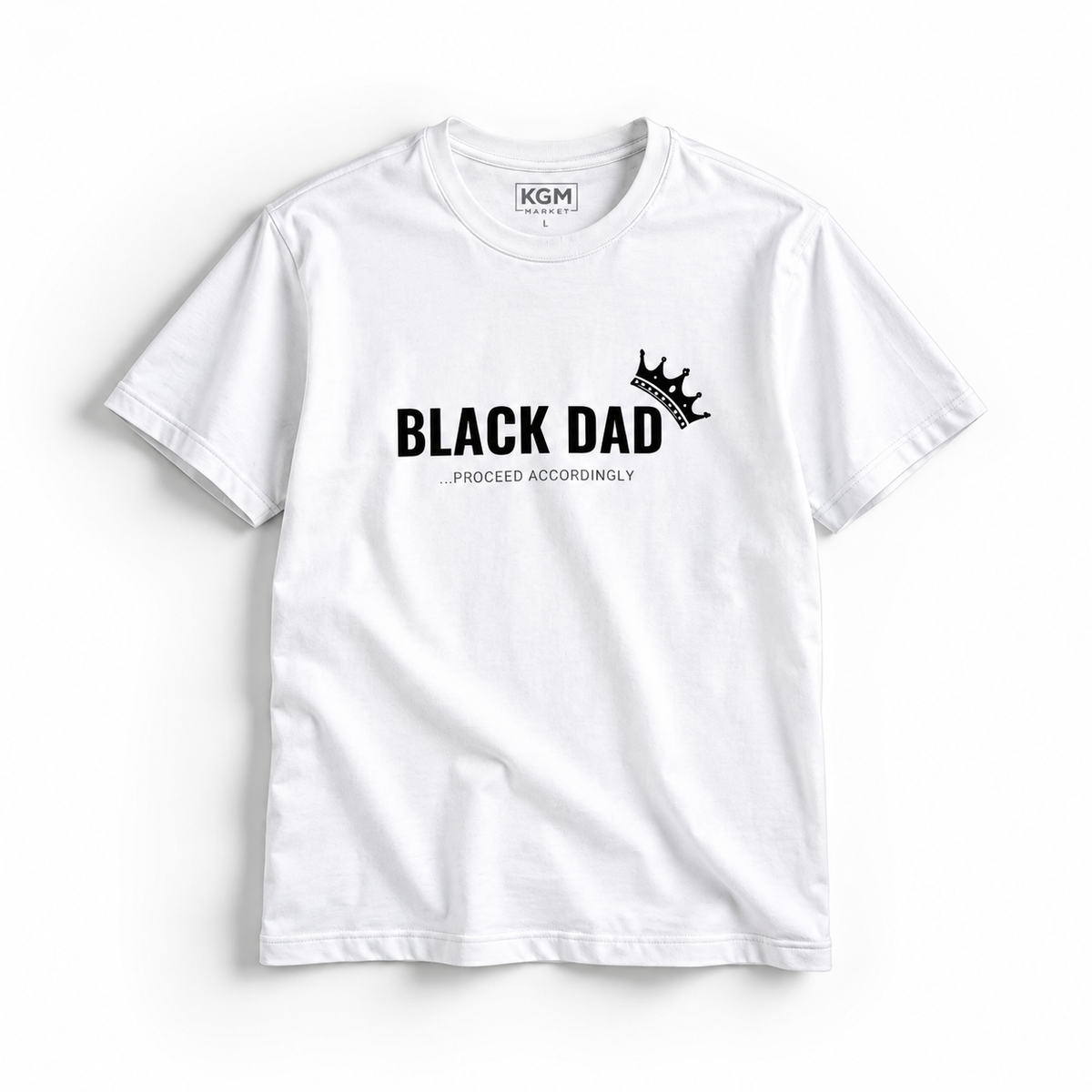 Black Dad Men's T Shirt