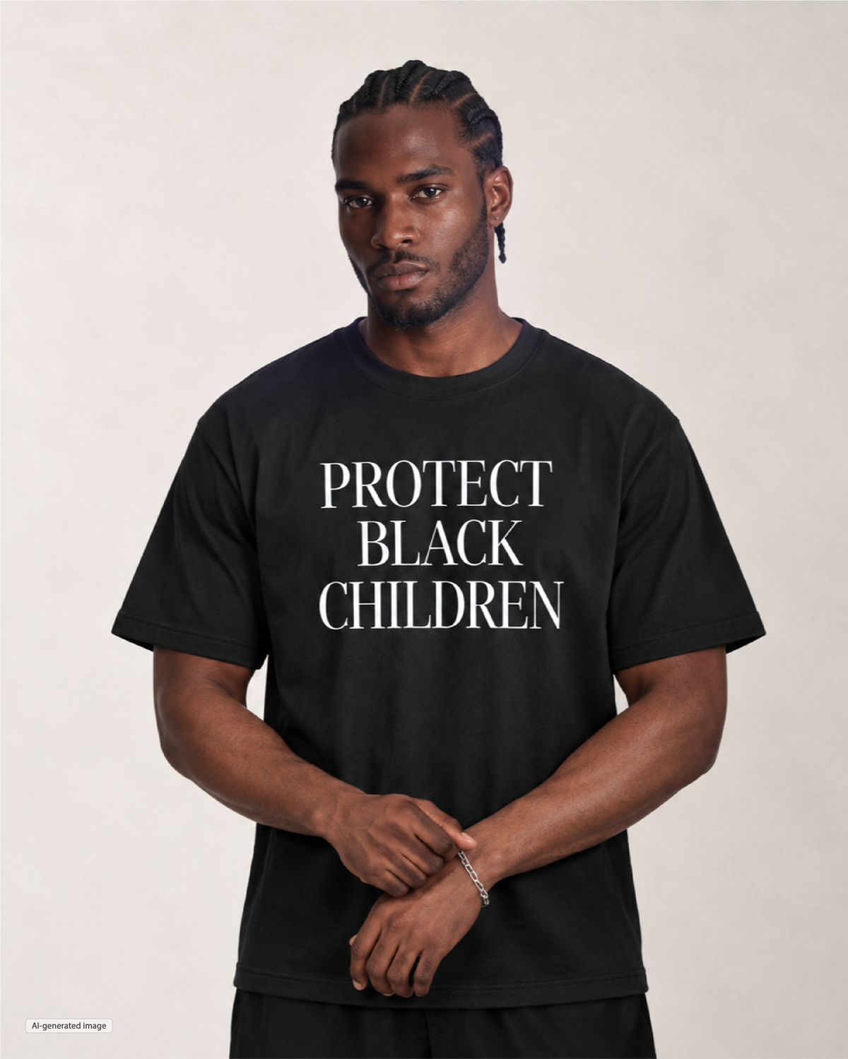 Protect Black Children Men's T Shirt