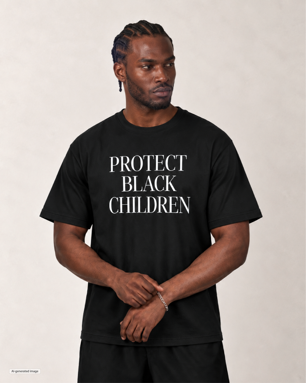 Protect Black Children Men's T Shirt